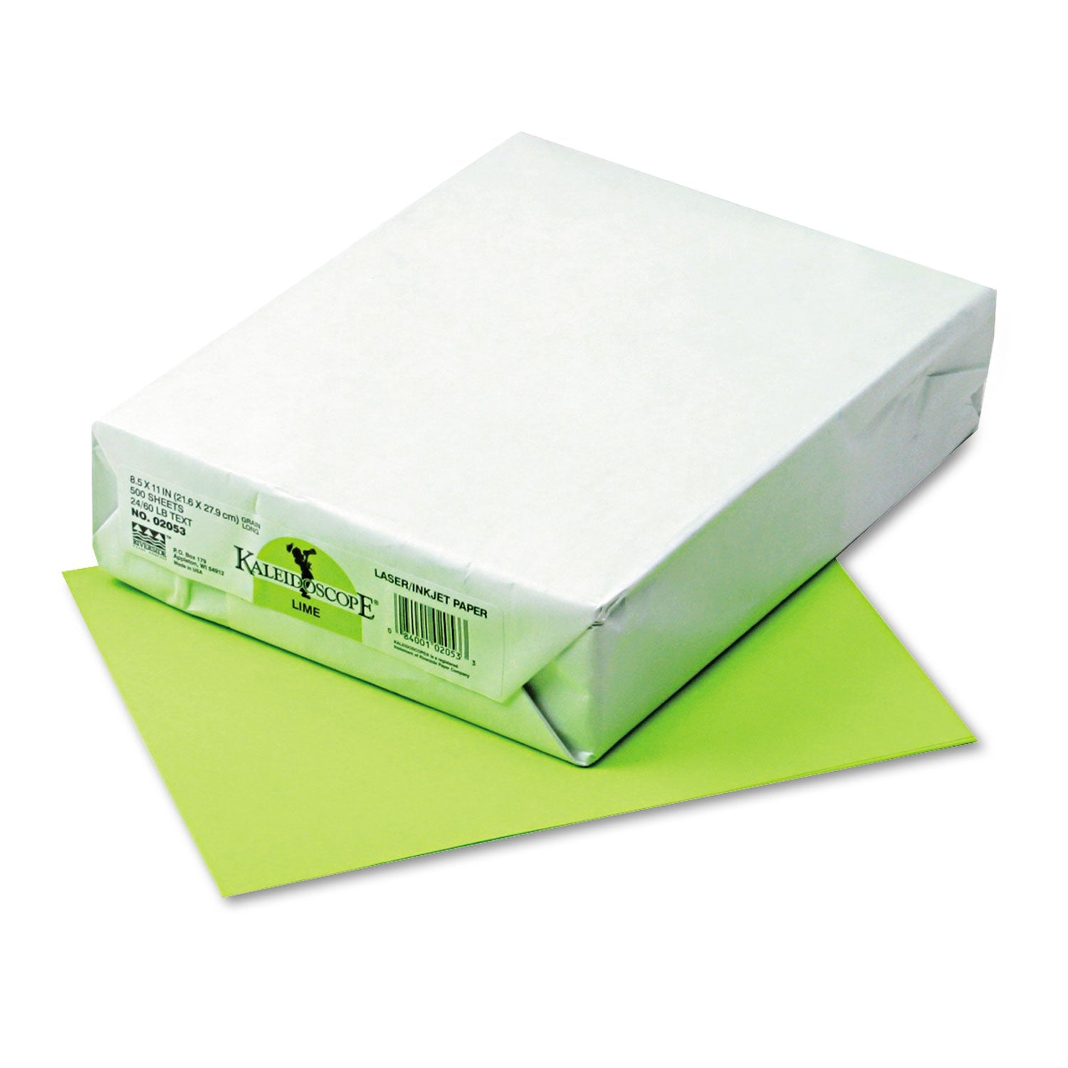Kaleidoscope Colored Paper | Lime, 24lb, 500/Ream