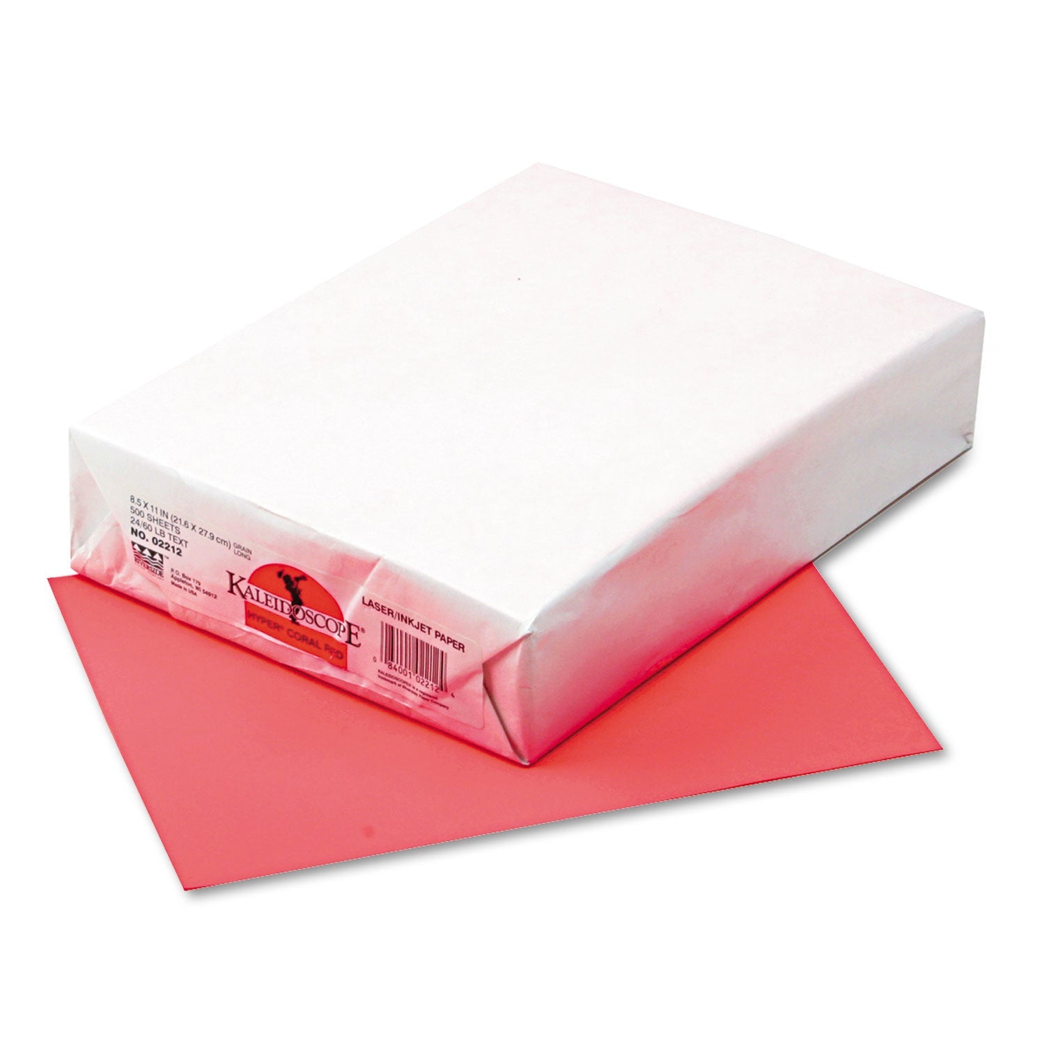 Pacon Multipurpose Paper | Hyper Coral Red