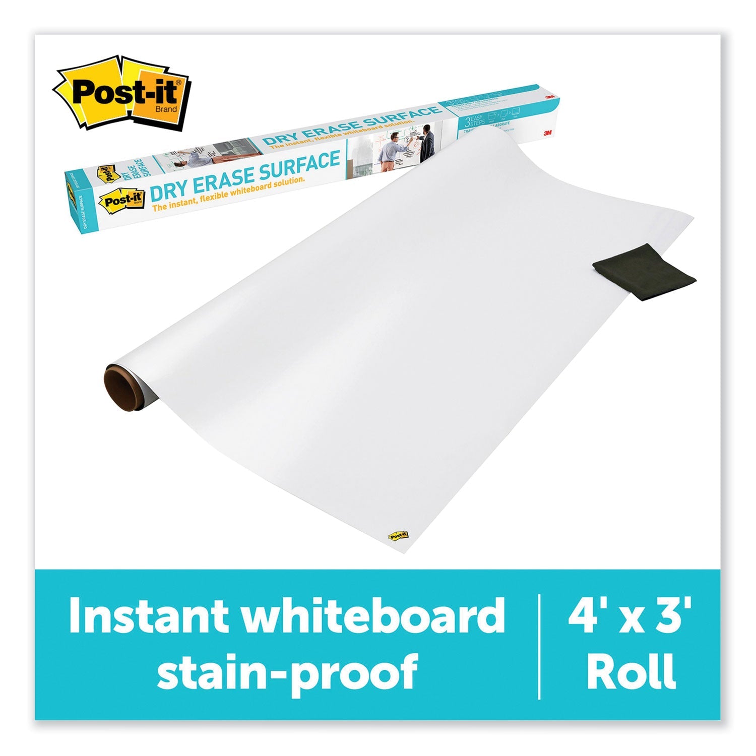 Post-it® Dry Erase Surface | 48" x 36" Film