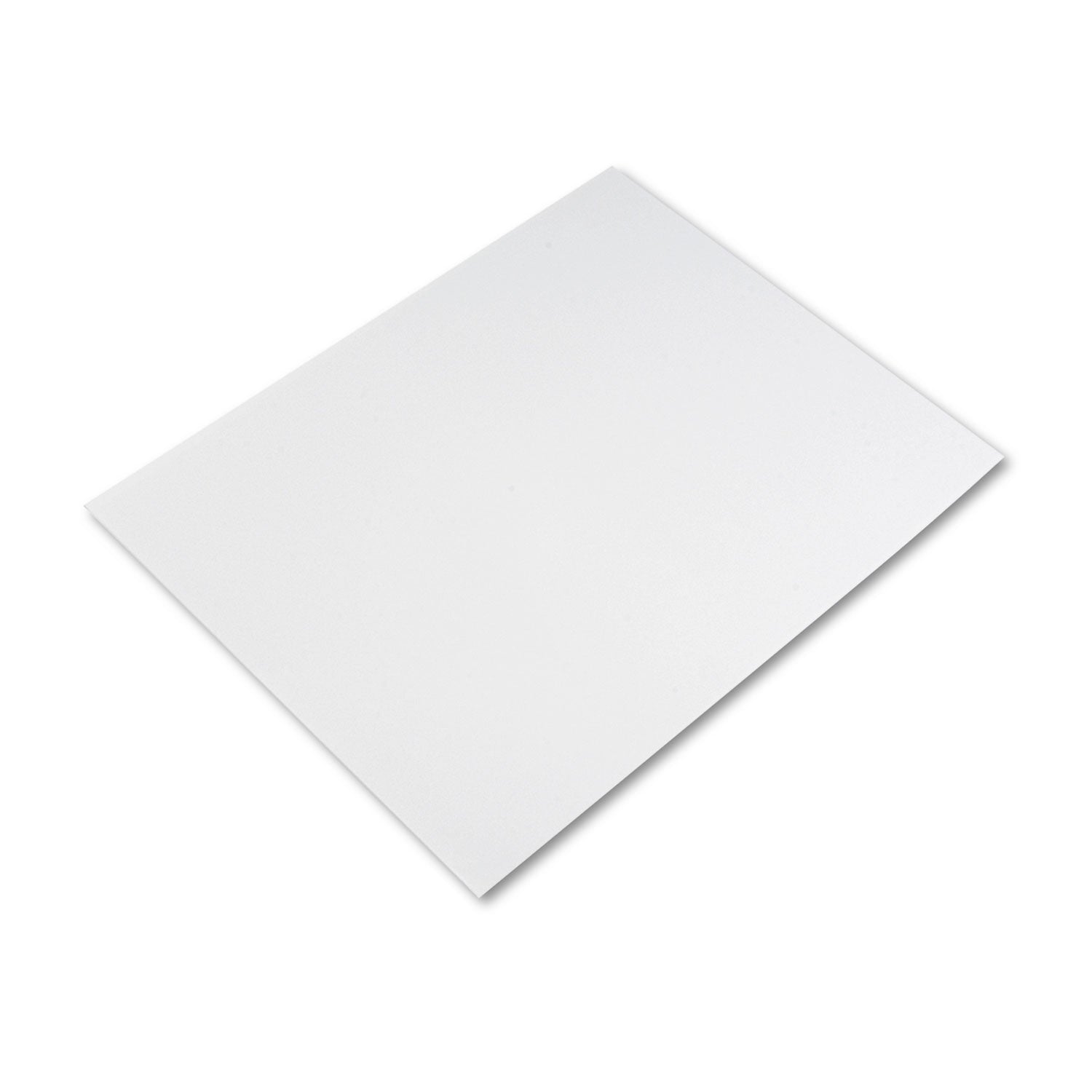 Pacon® Four-Ply Railroad Board, 22 X 28, White, 25/carton