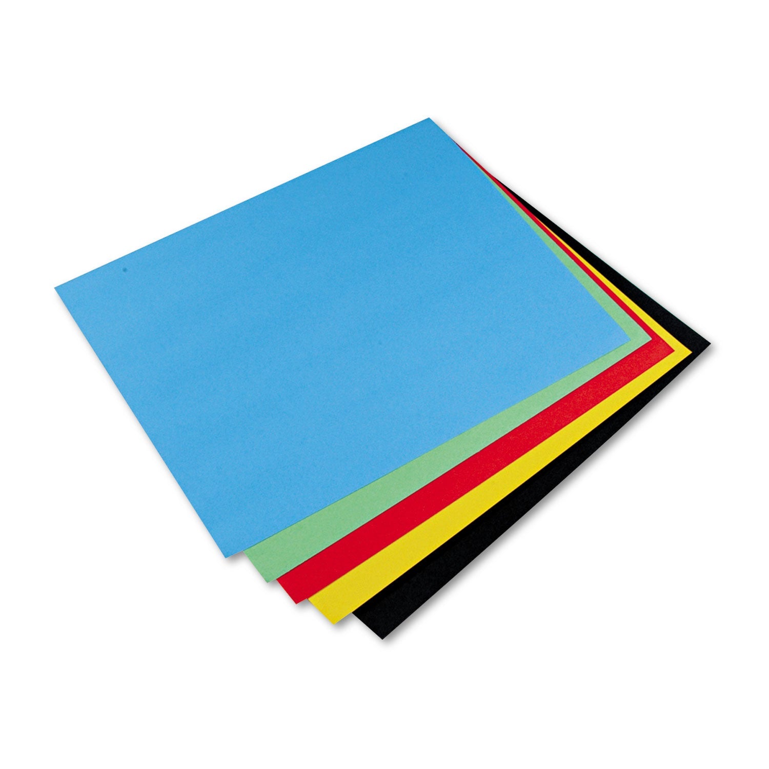 Pacon® Four-Ply Railroad Board, 22 X 28, Assorted, 25/carton