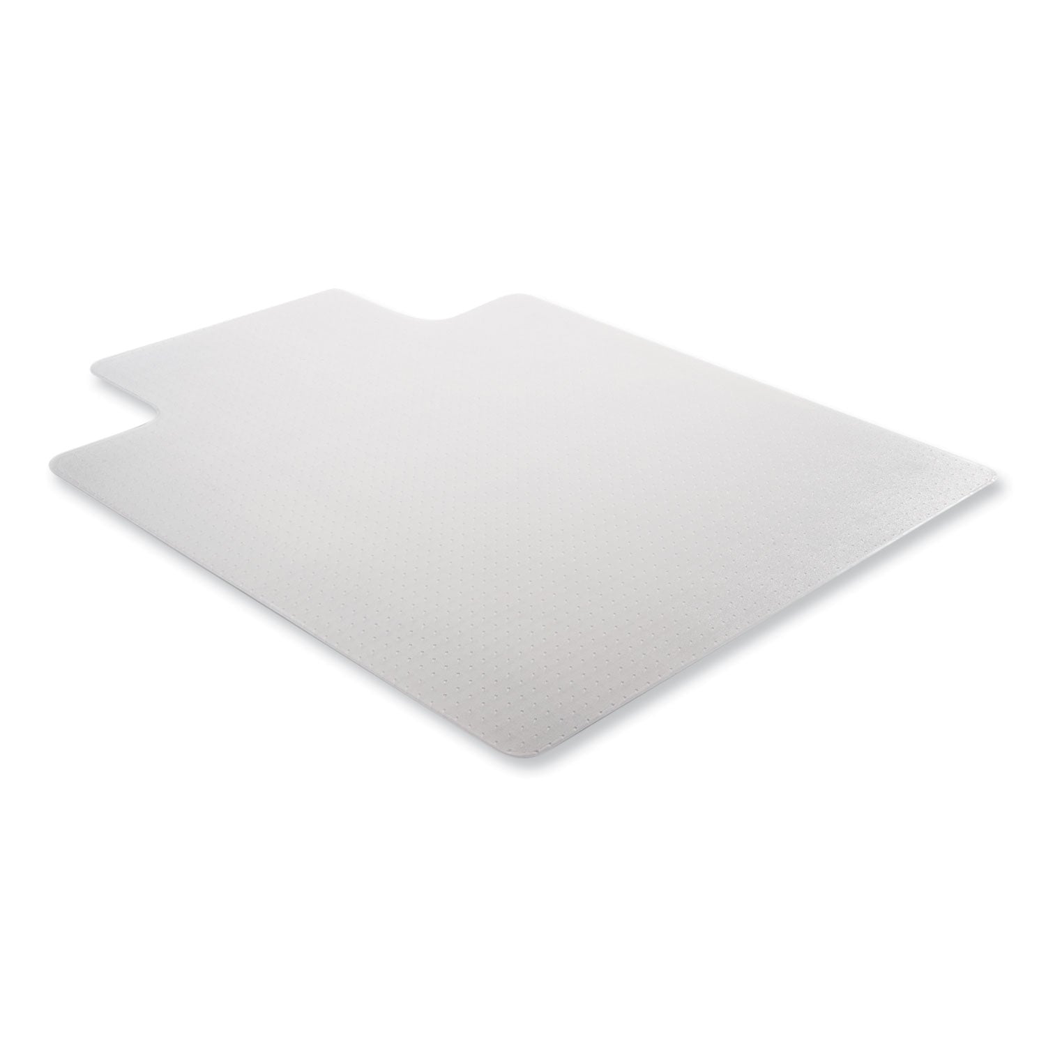 deflecto® Duramat Moderate Use Chair Mat, Low Pile Carpet, Roll, 36 X 48, Lipped, Clear