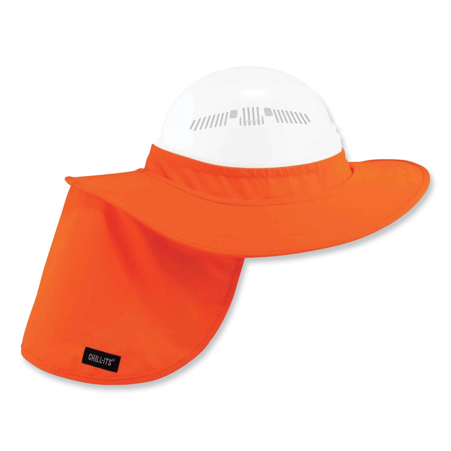 Hard Hat Brim + Neck Shade| Chill-Its 6660 Orange