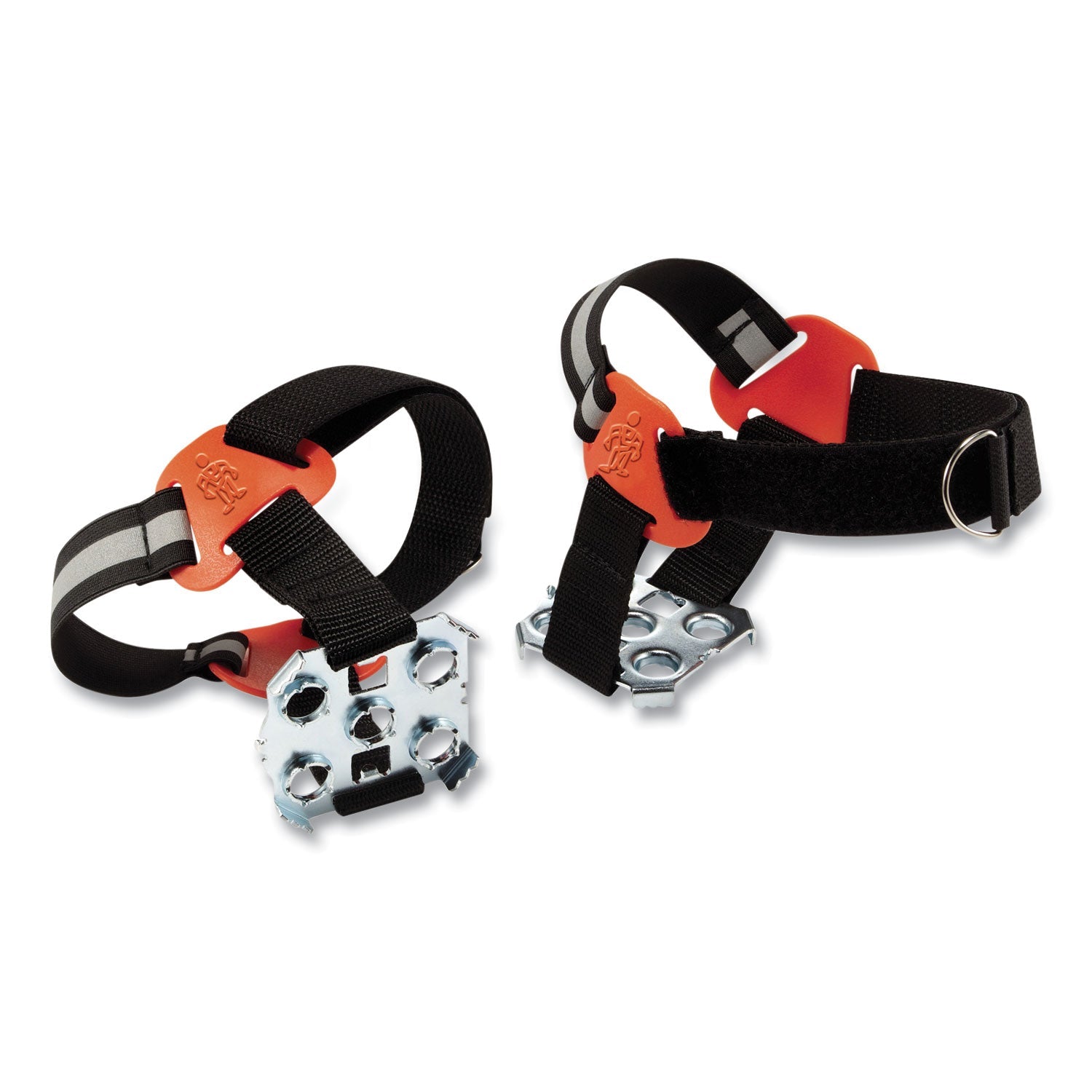 ergodyne® Trex 6315 Strap-On Heel Ice Cleats, X-Large, Black, Pair