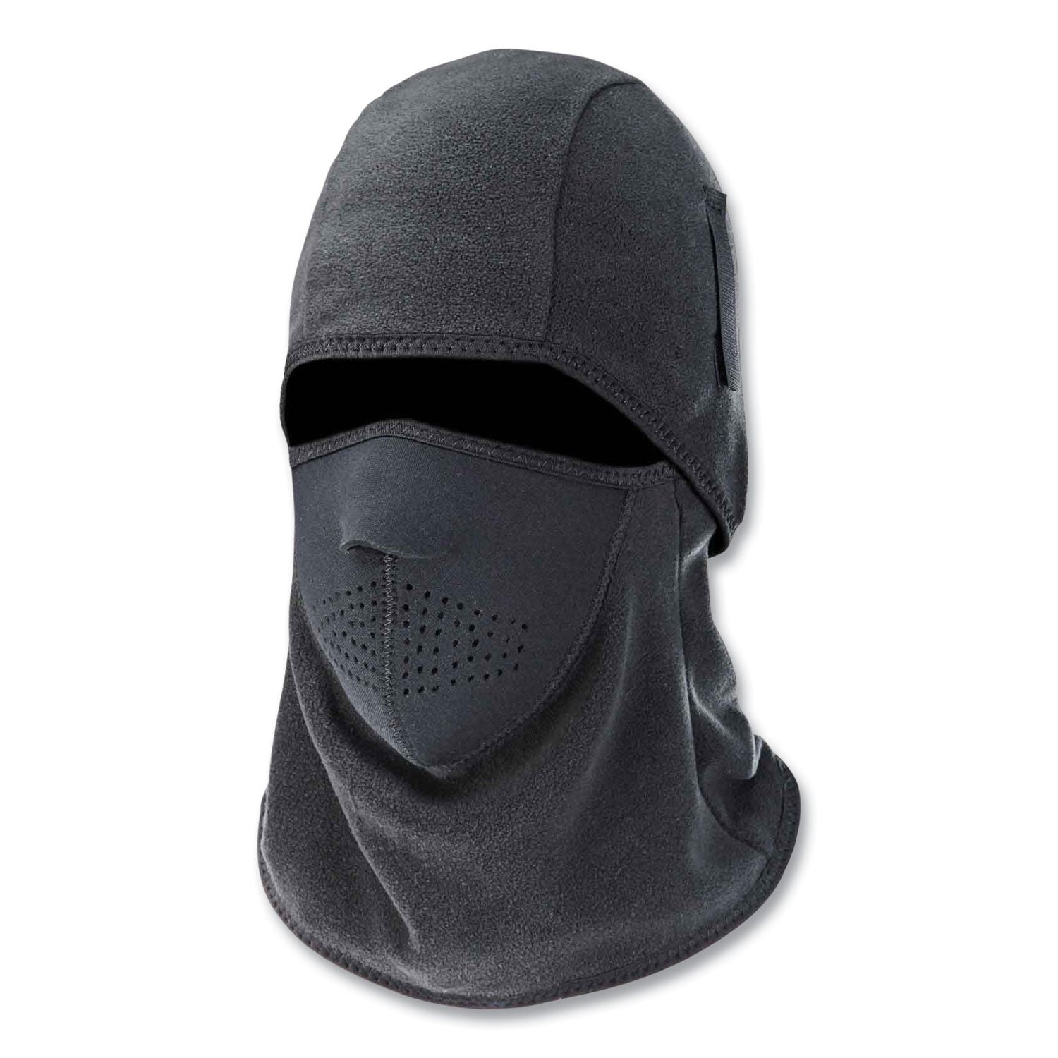 2-Piece Fleece Neoprene Balaclava Face Mask | Black