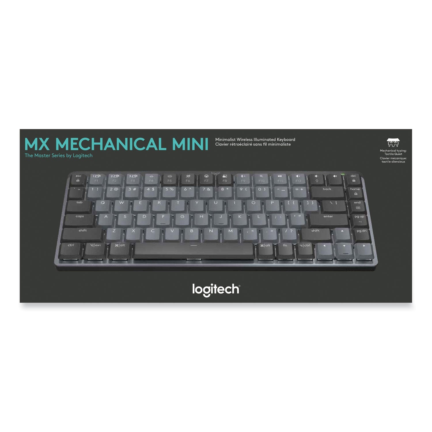 Logitech MX Mechanical Mini Keyboard | Graphite
