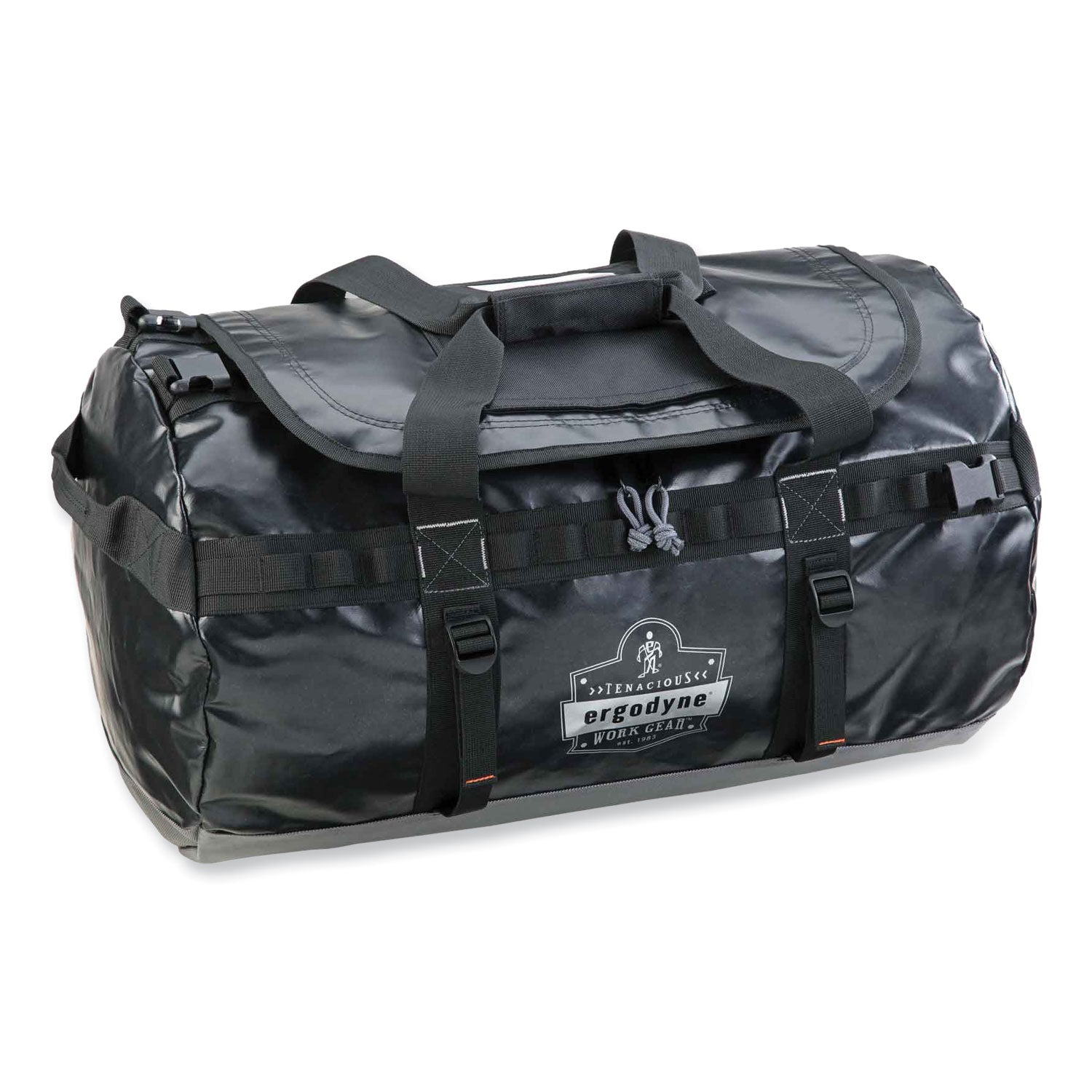 ergodyne® Arsenal 5030 Water-Resistant Duffel Bag, Medium, 15.5 x 27 x 15.5, Black