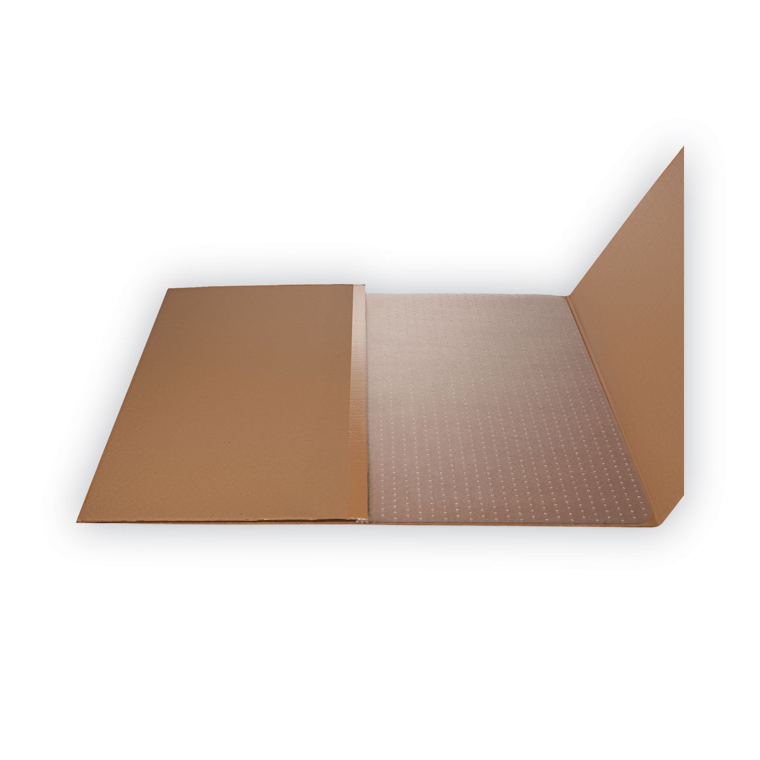 deflecto® Duramat Moderate Use Chair Mat For Low Pile Carpet, 36 X 48, Rectangular, Clear