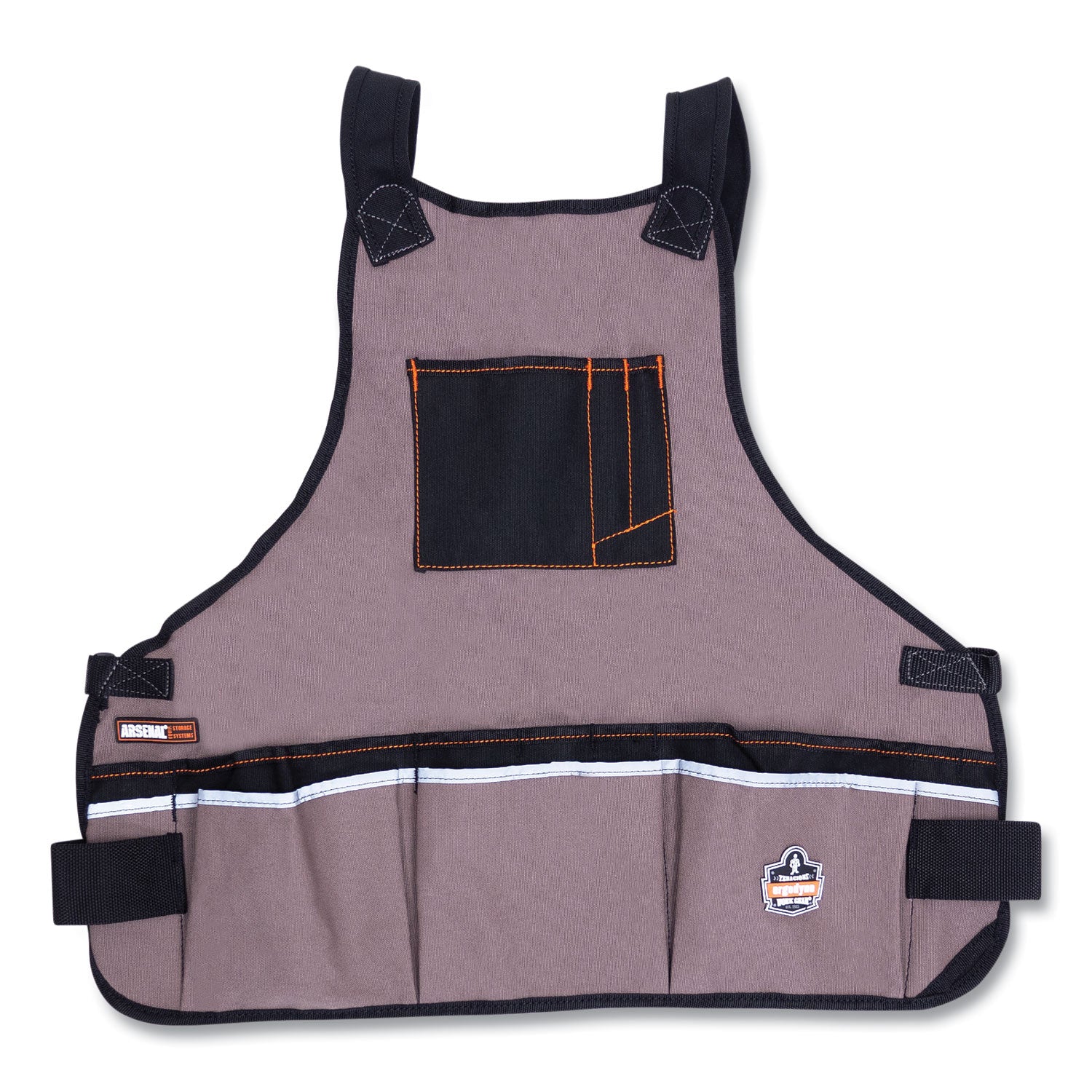 16-Pocket Tool Apron | Arsenal 5700 Canvas Gray