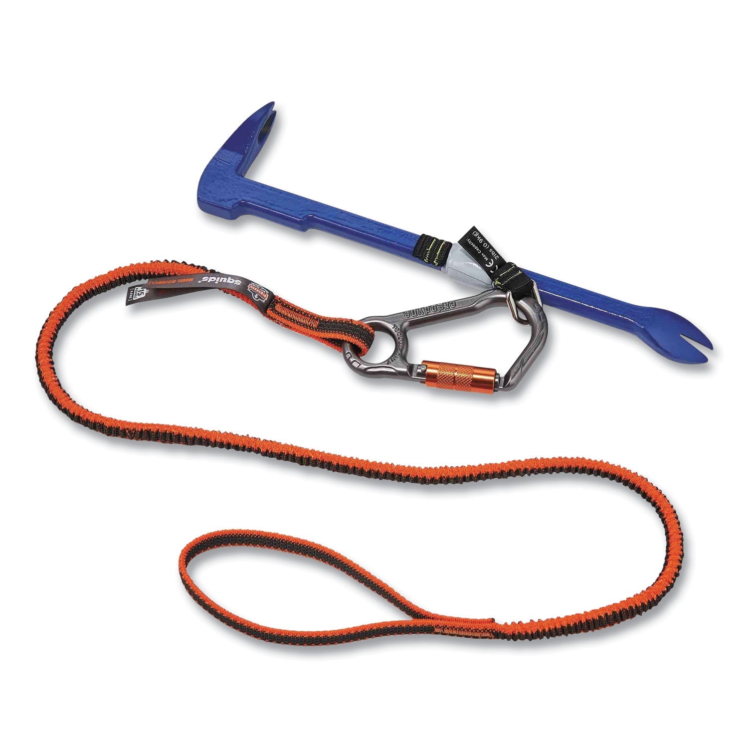 ergodyne® Squids 3183 Carpenter + Laborer Tool Tethering Kit, Assorted Max Working Capacities, Lengths and Colors - Bloom Skins