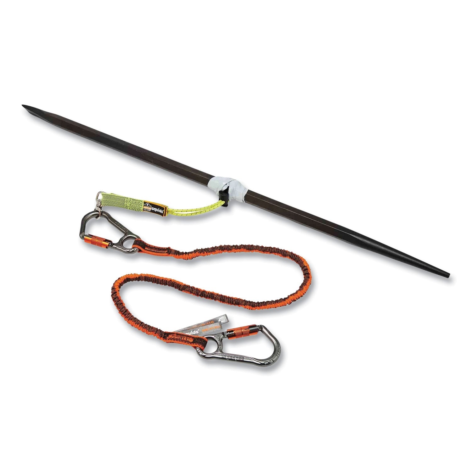 ergodyne® Squids 3183 Carpenter + Laborer Tool Tethering Kit, Assorted Max Working Capacities, Lengths and Colors - Bloom Skins