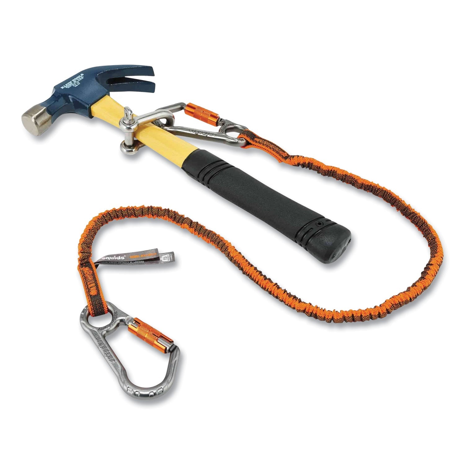 ergodyne® Squids 3187 Scaffolding Worker Tool Tethering Kit, Assorted Max Working Capacities, Lengths and Colors