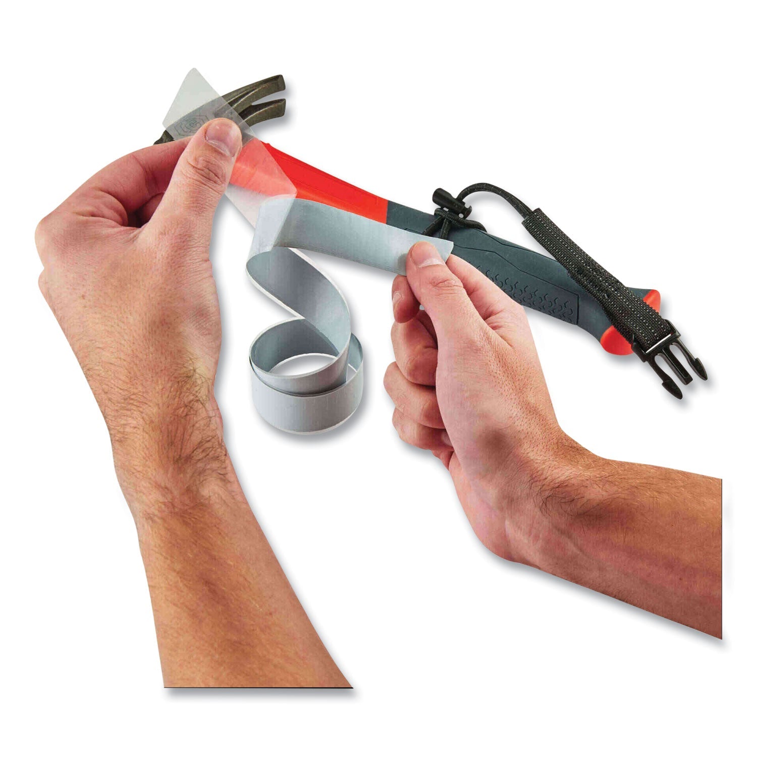 ergodyne® Squids 3755 Self-Adhering Tool Traps, Up to 15 lb Max Working Capacity, 12 ft Long, Gray - Bloom Skins