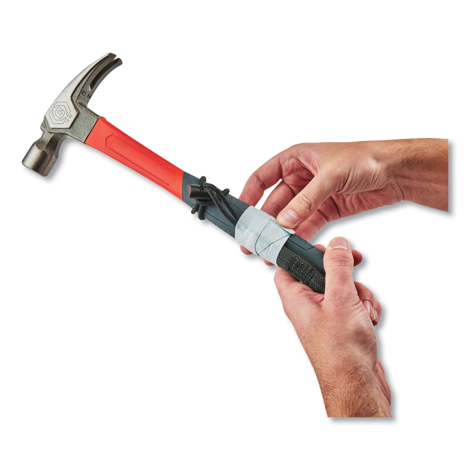 ergodyne® Squids 3755 Self-Adhering Tool Traps, Up to 15 lb Max Working Capacity, 12 ft Long, Gray - Bloom Skins