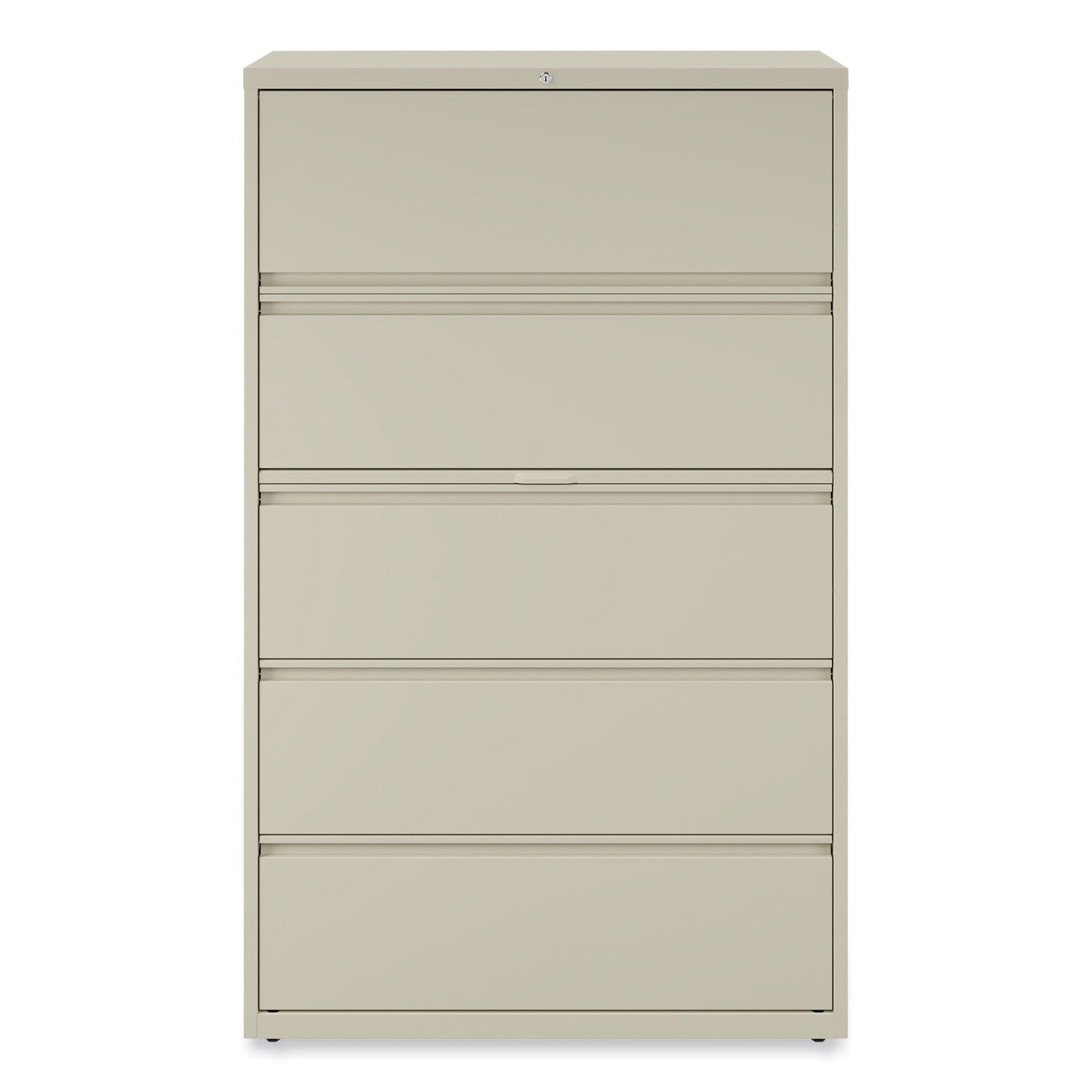 5-Drawer Lateral File Cabinet | Alera® Putty