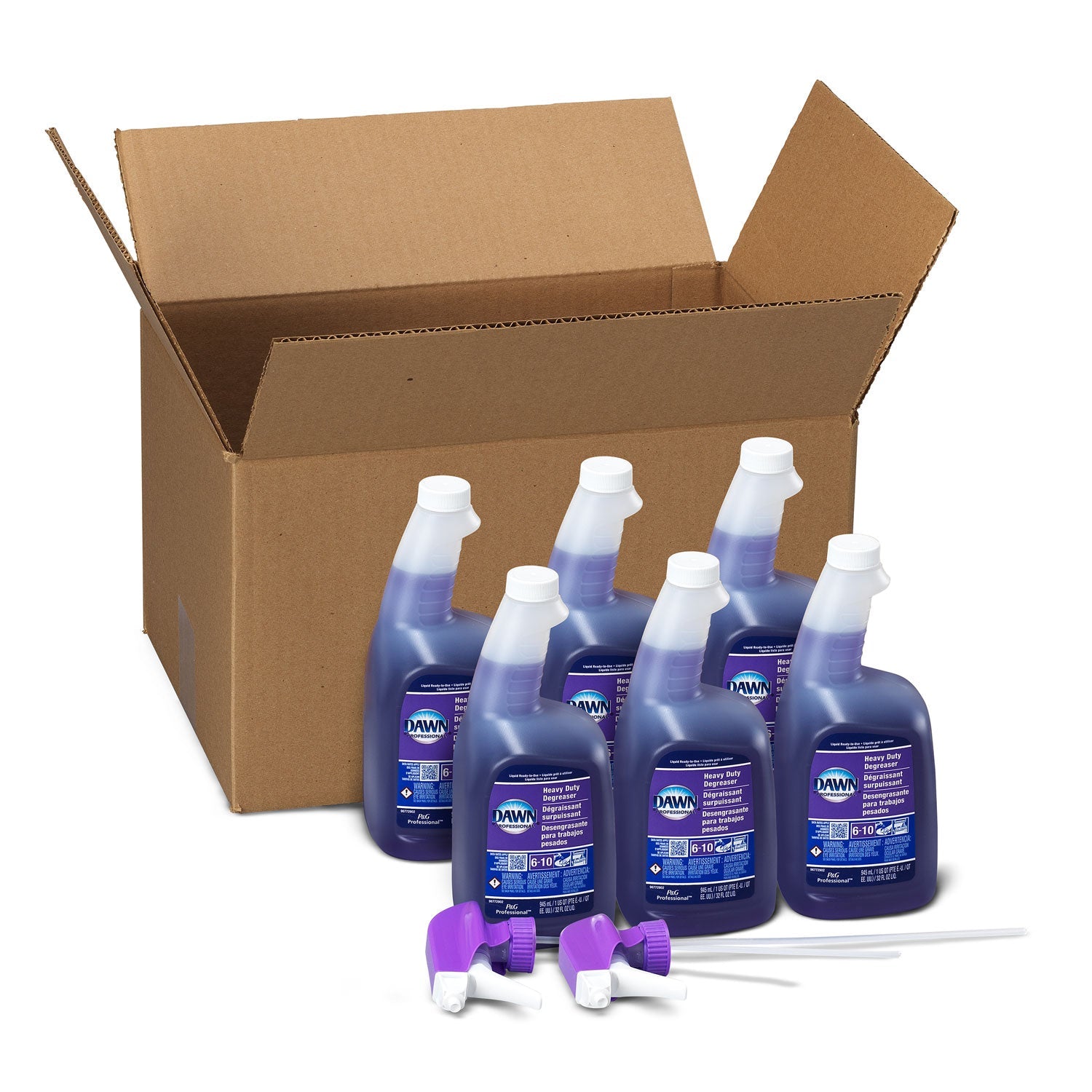Dawn® Professional Heavy Duty Degreaser Spray, 32 Oz Bottle, 6/carton