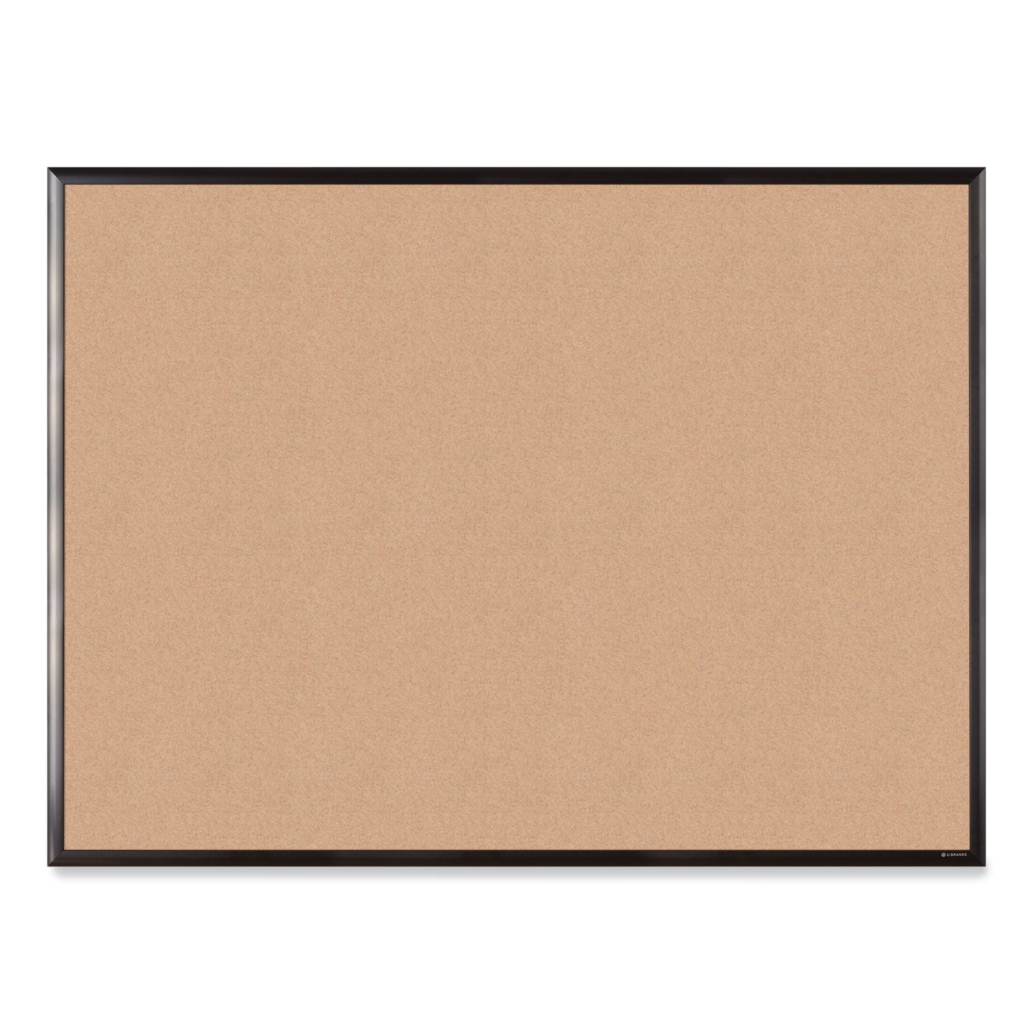 Cork Bulletin Board | 48x36 Black Aluminum