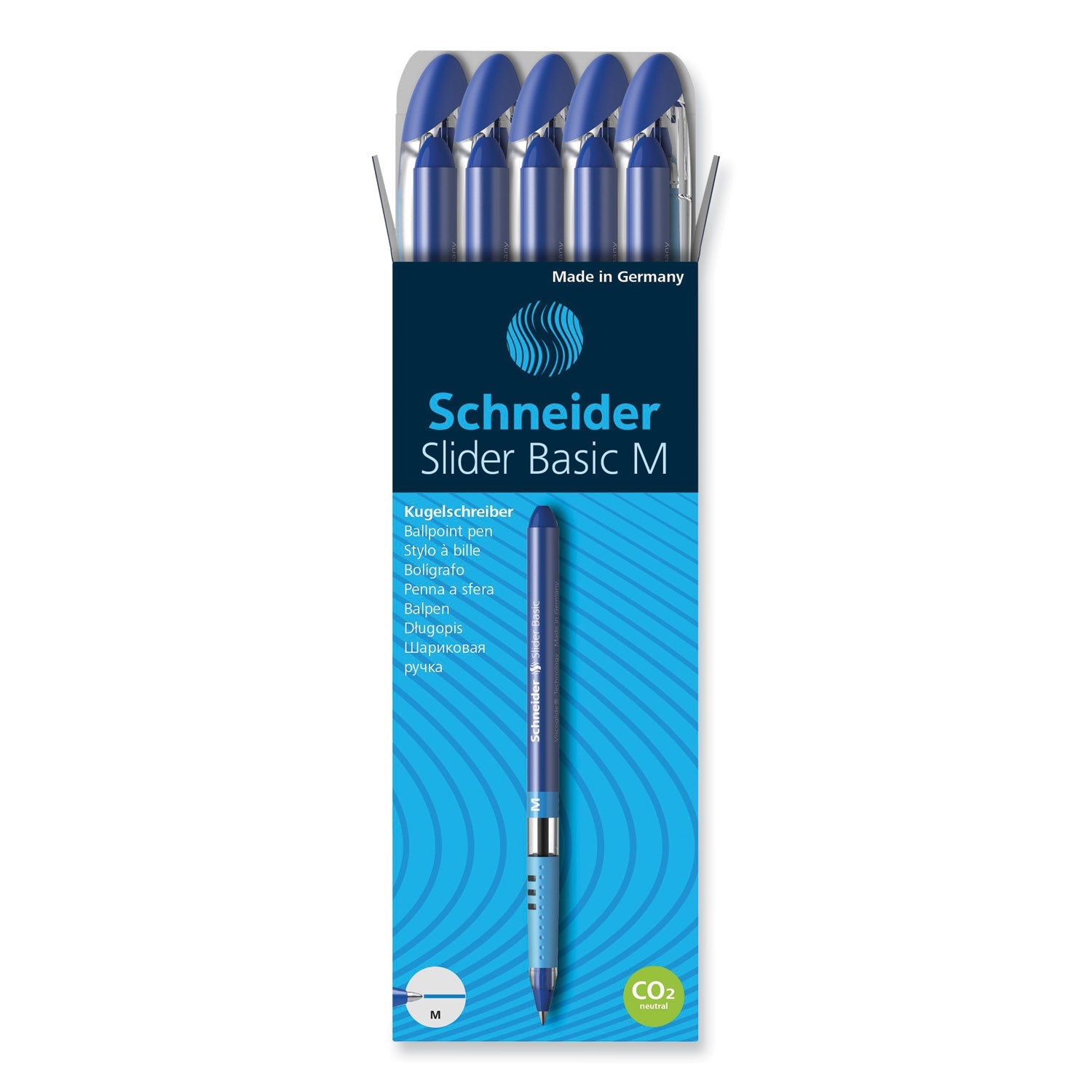 Slider Basic Ballpoint Pen | Medium Point Blue Ink