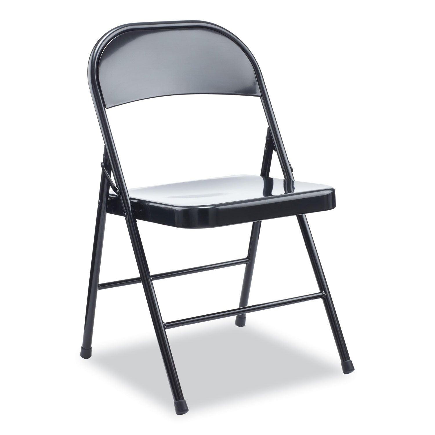 Armless Steel Folding Chair | Black | 4-Carton