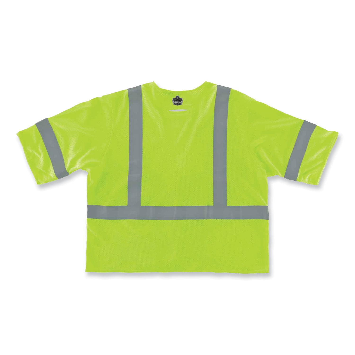 ergodyne® GloWear 8356FRHL Class 3 FR Hook and Loop Safety Vest with Sleeves, Modacrylic, Small/Medium, Lime