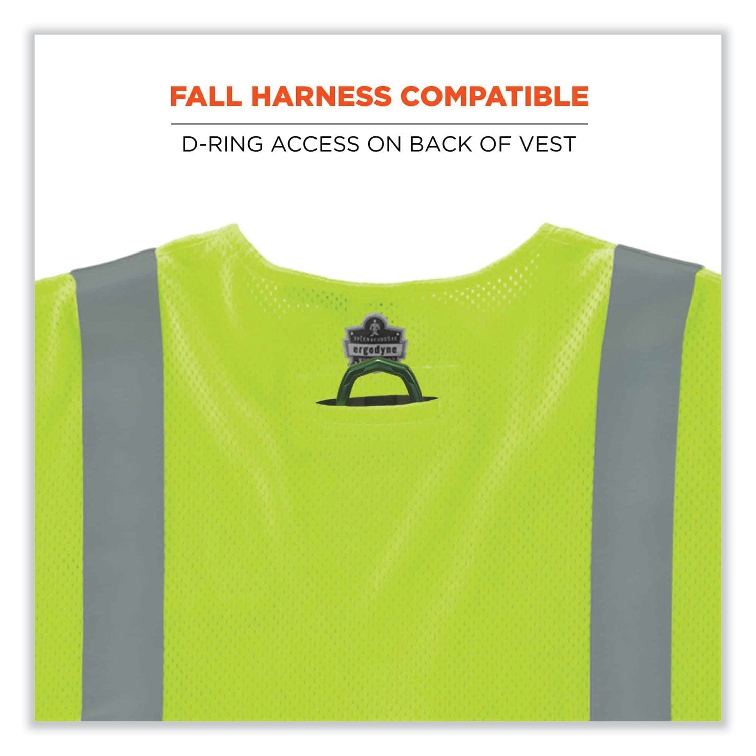 ergodyne® GloWear 8356FRHL Class 3 FR Hook and Loop Safety Vest with Sleeves, Modacrylic, Large/X-Large, Lime