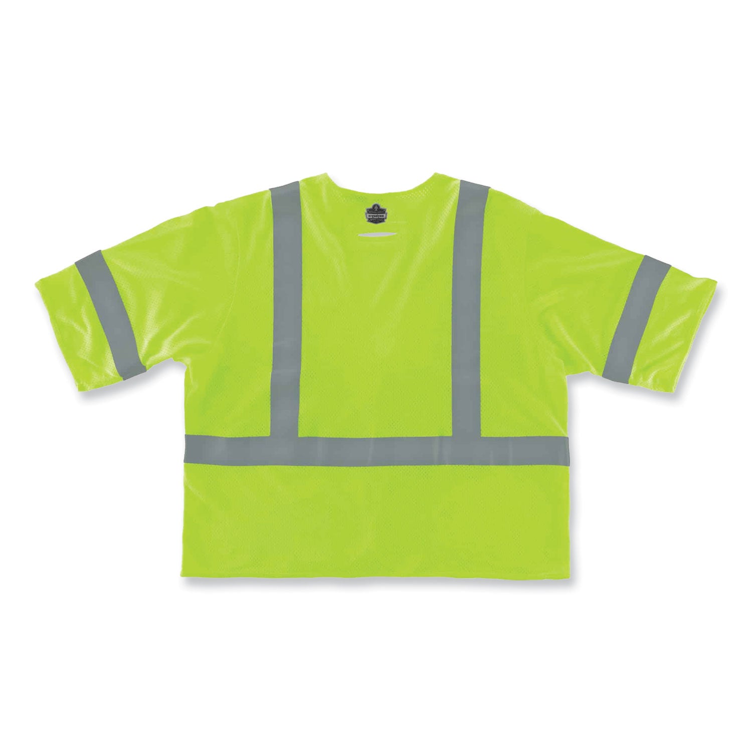 ergodyne® GloWear 8356FRHL Class 3 FR Hook and Loop Safety Vest with Sleeves, Modacrylic, 4X-Large/5X-Large, Lime