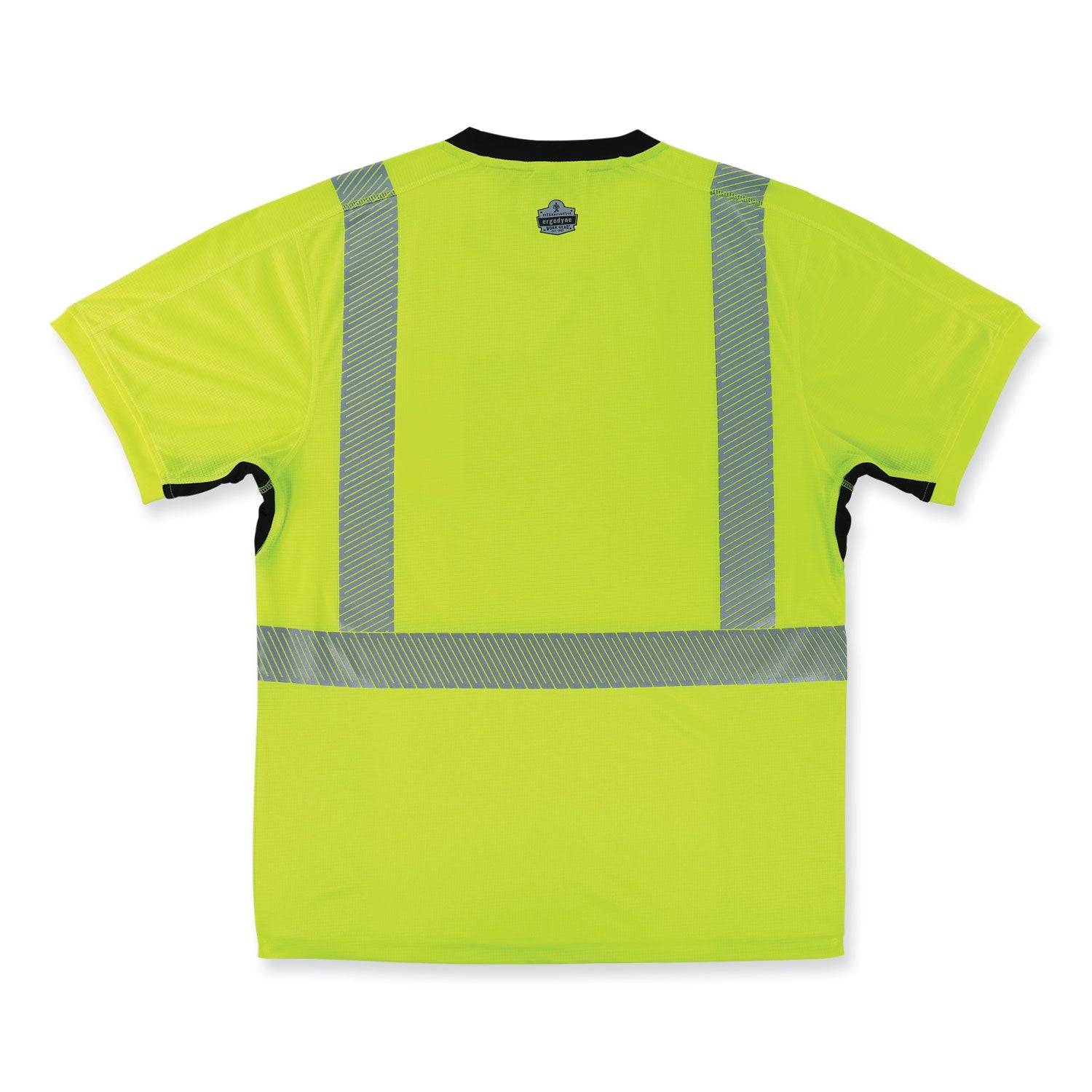 ergodyne® GloWear 8283BK Class 2 Lightweight Performance Hi-Vis T-Shirt, Polyester, 2X-Large, Lime