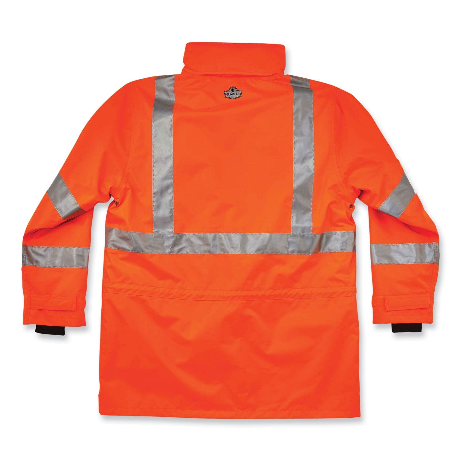 ergodyne® GloWear 8385 Class 3 Hi-Vis 4-in-1 Jacket, X-Large, Orange