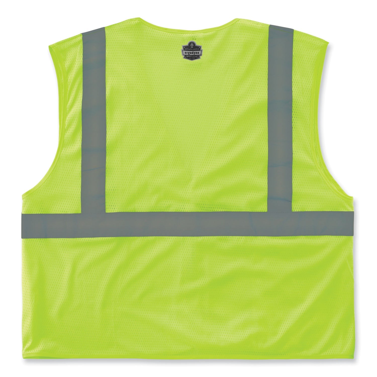 ergodyne® GloWear 8210HL-S Single Size Class 2 Economy Mesh Vest, Polyester, 3X-Large, Lime