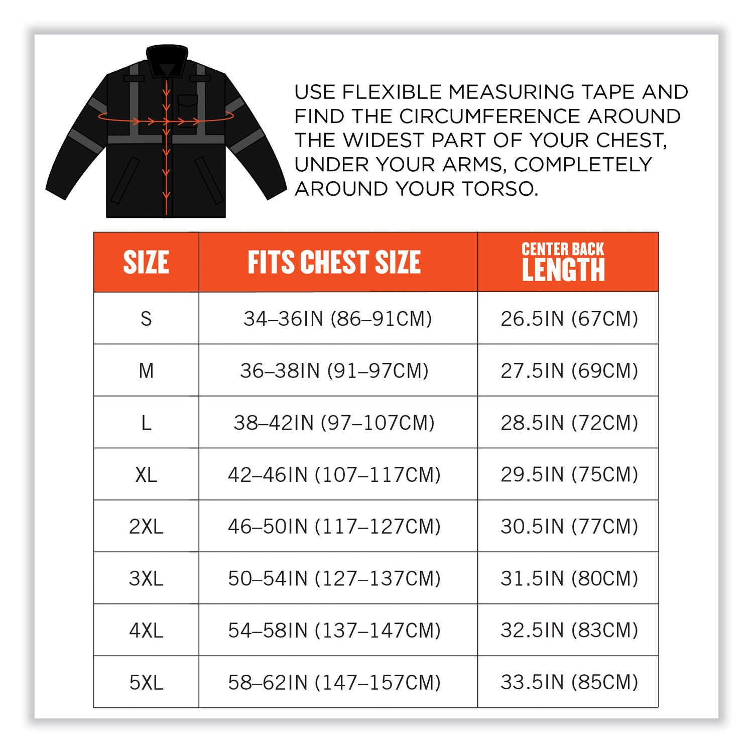 ergodyne® GloWear 8377EV Non-Certified Hi-Vis Quilted Bomber Jacket, Black, 5X-Large