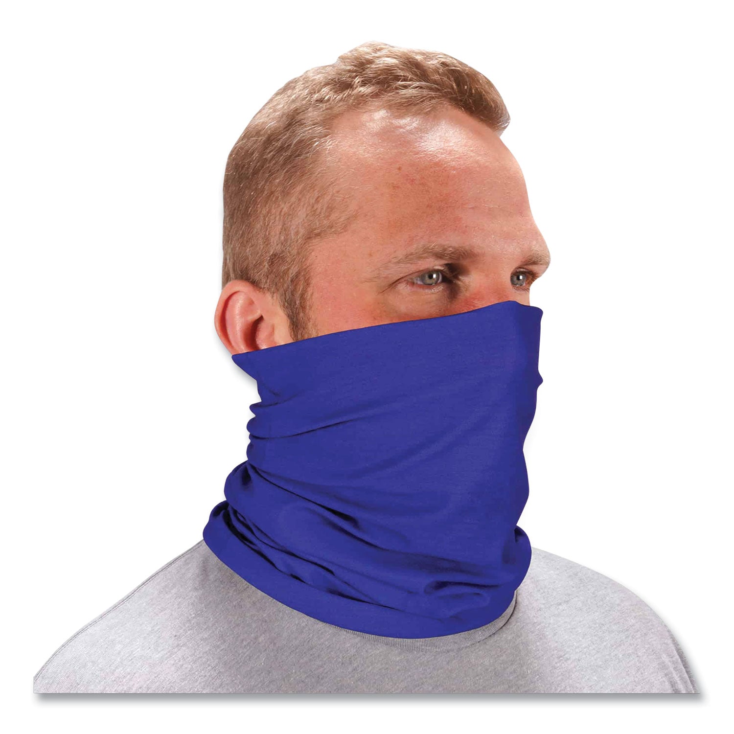 ergodyne® Chill-Its 6485 Multi-Band, Polyester, One Size Fits Most, Blue
