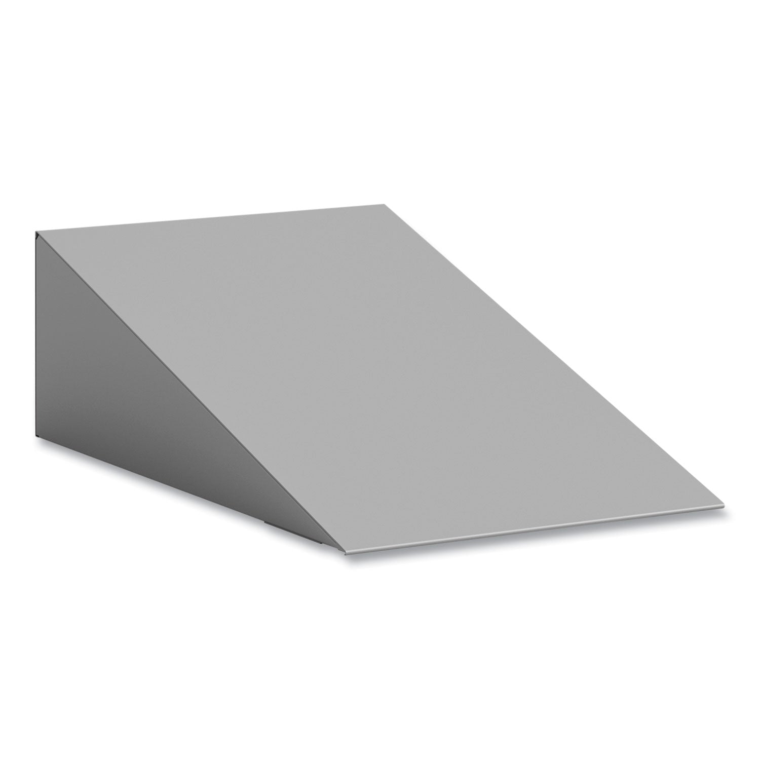 Safco® Single Sloped Metal Locker Hood Addition, 12w x 18d x 6h, Gray