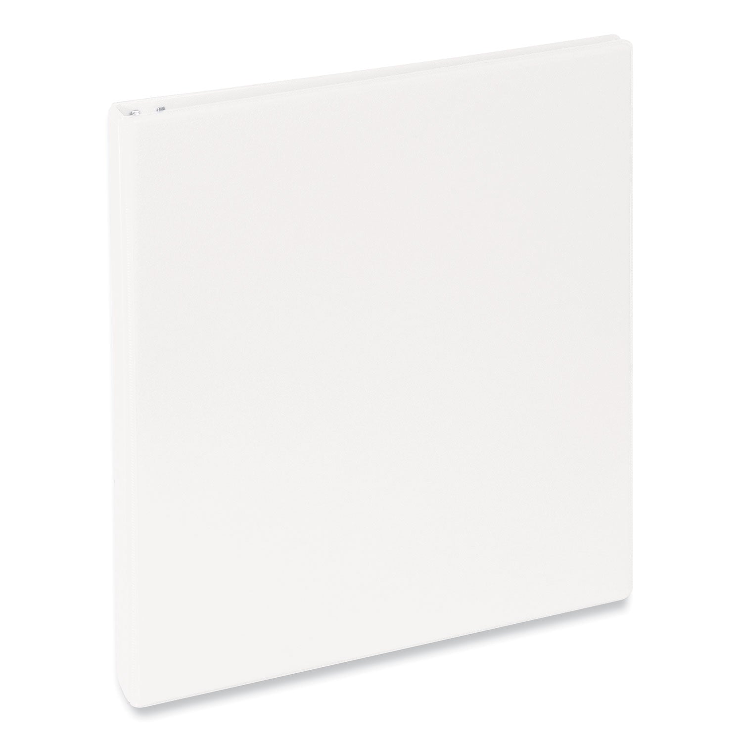 Universal® Slant D-Ring View Binder, 3 Rings, 0.5" Capacity, 11 x 8.5, White