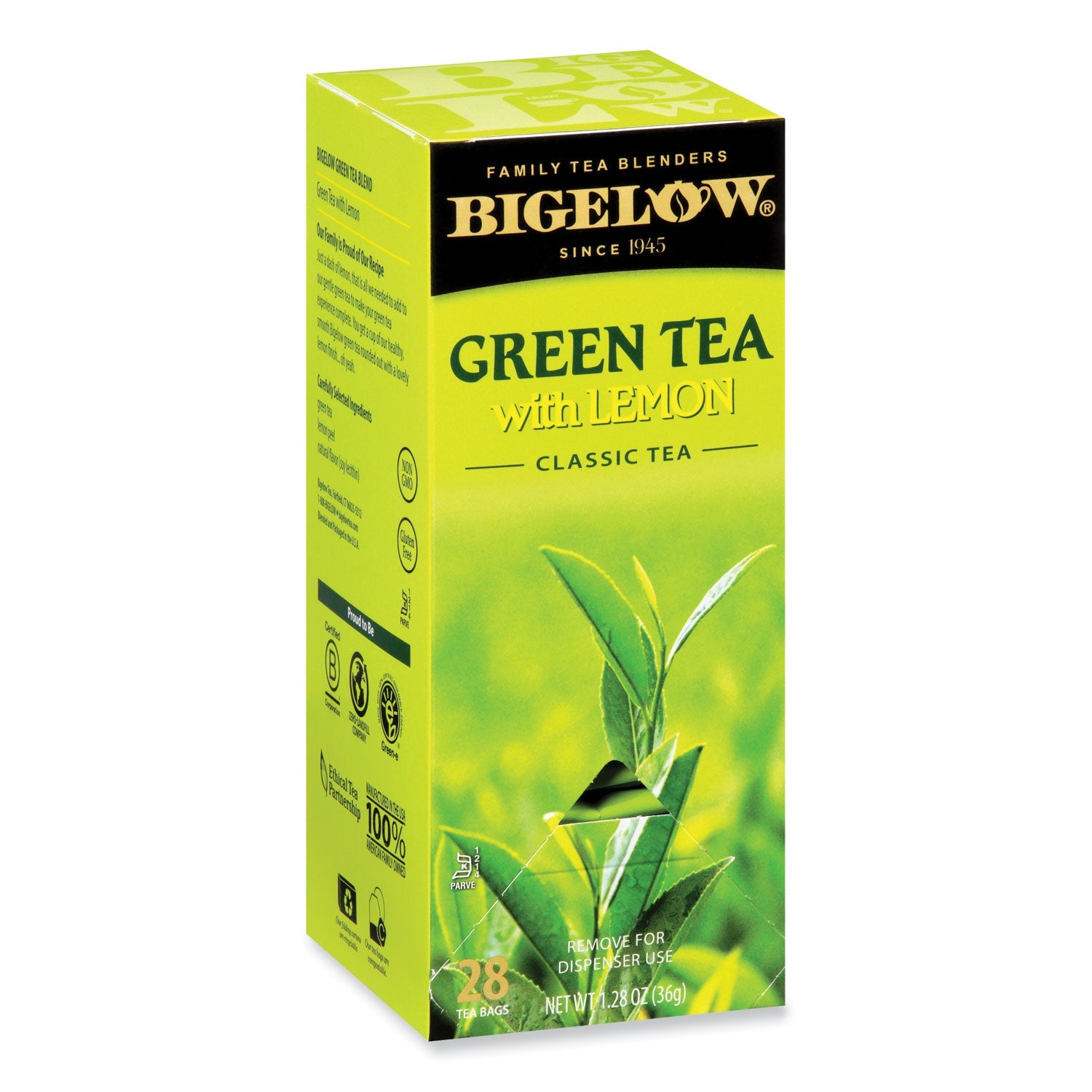 Bigelow Green Tea With Lemon | 28 Bags/Box