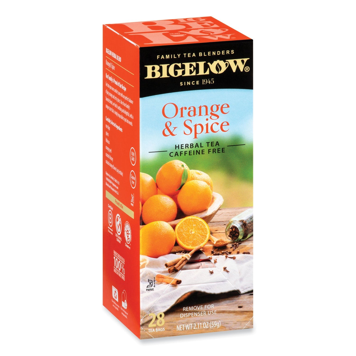 Orange & Spice Herbal Tea | 28/Box, Bigelow®