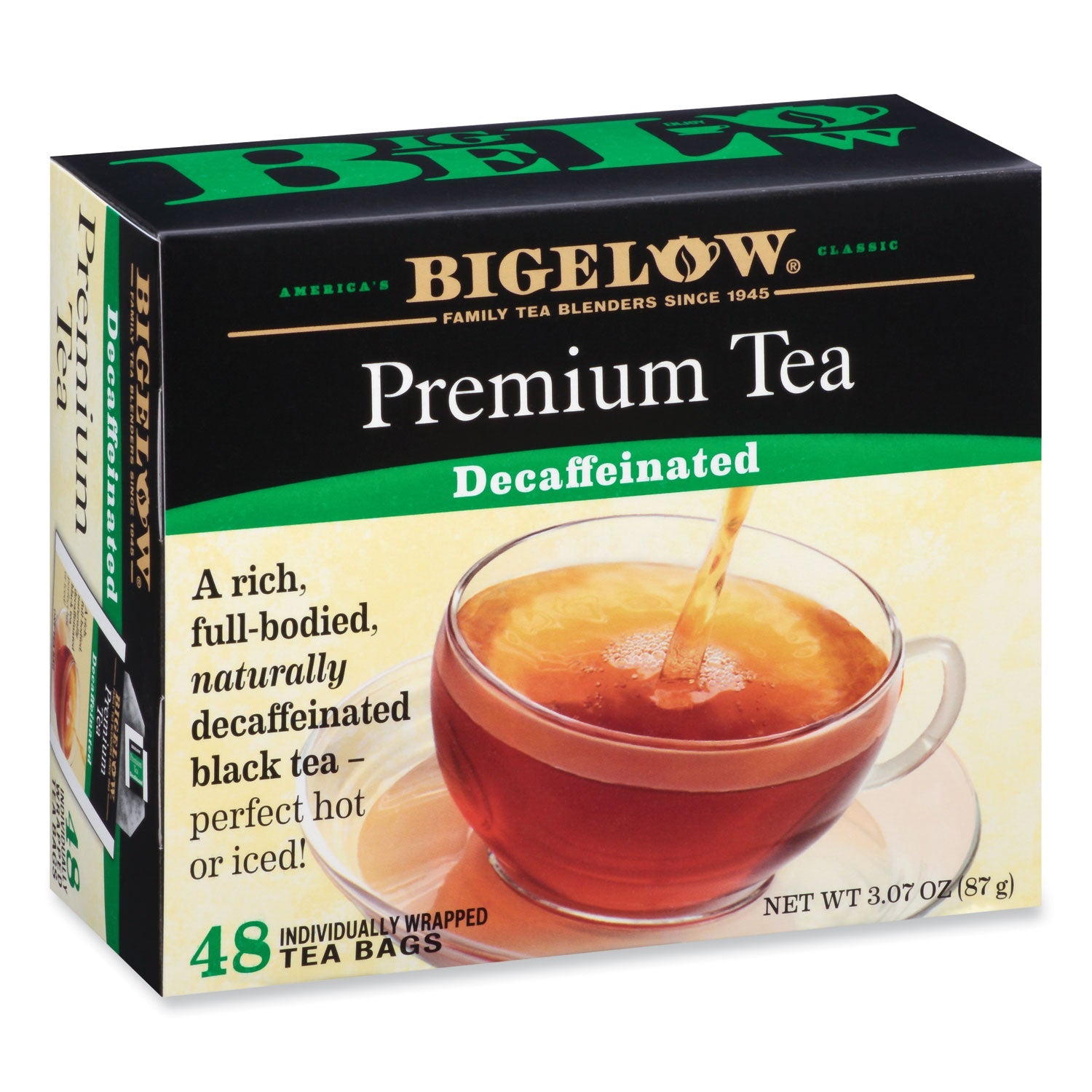 Decaffeinated Black Tea | 48 Bags/Box, Bigelow®