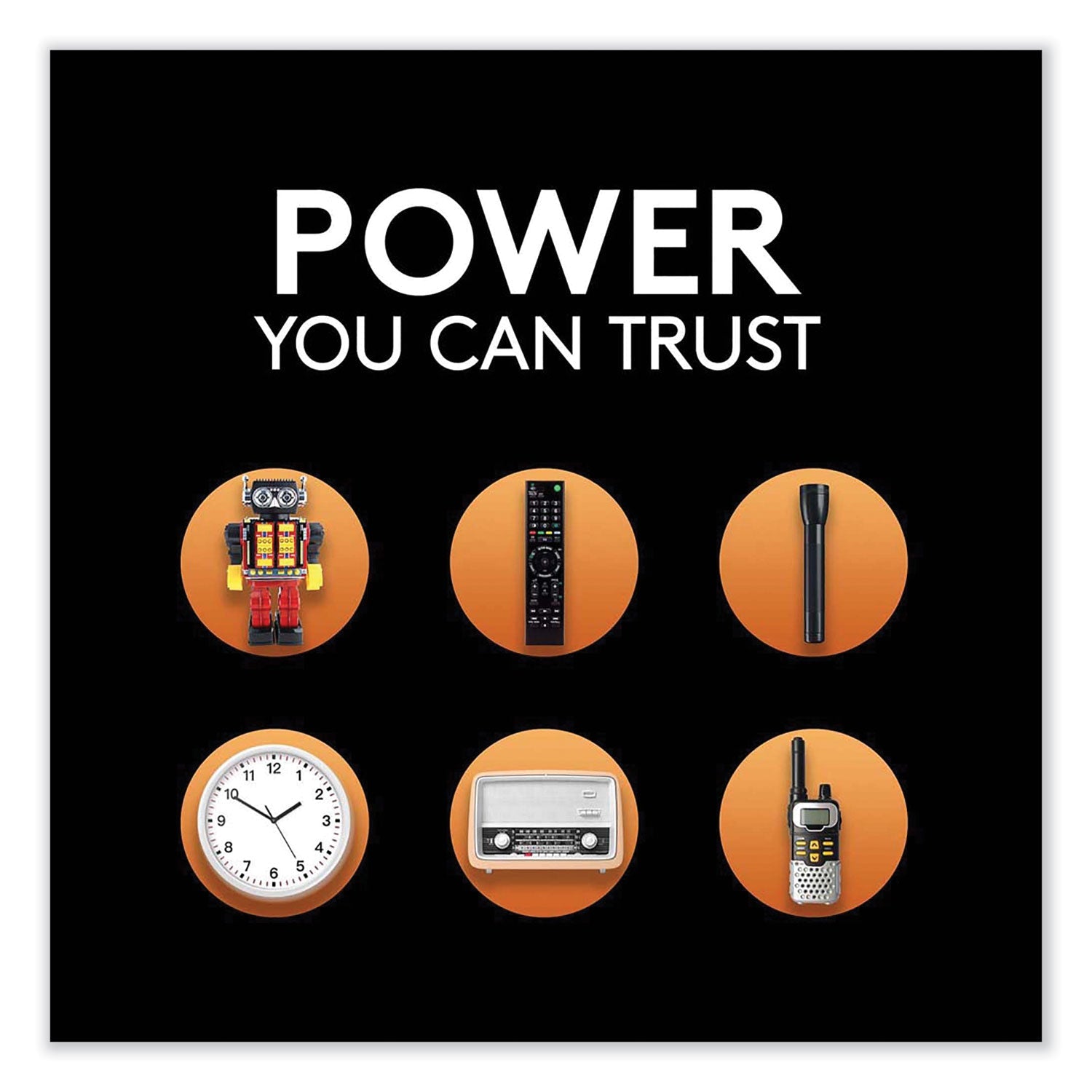 Duracell® Coppertop Alkaline D Batteries, 12/box