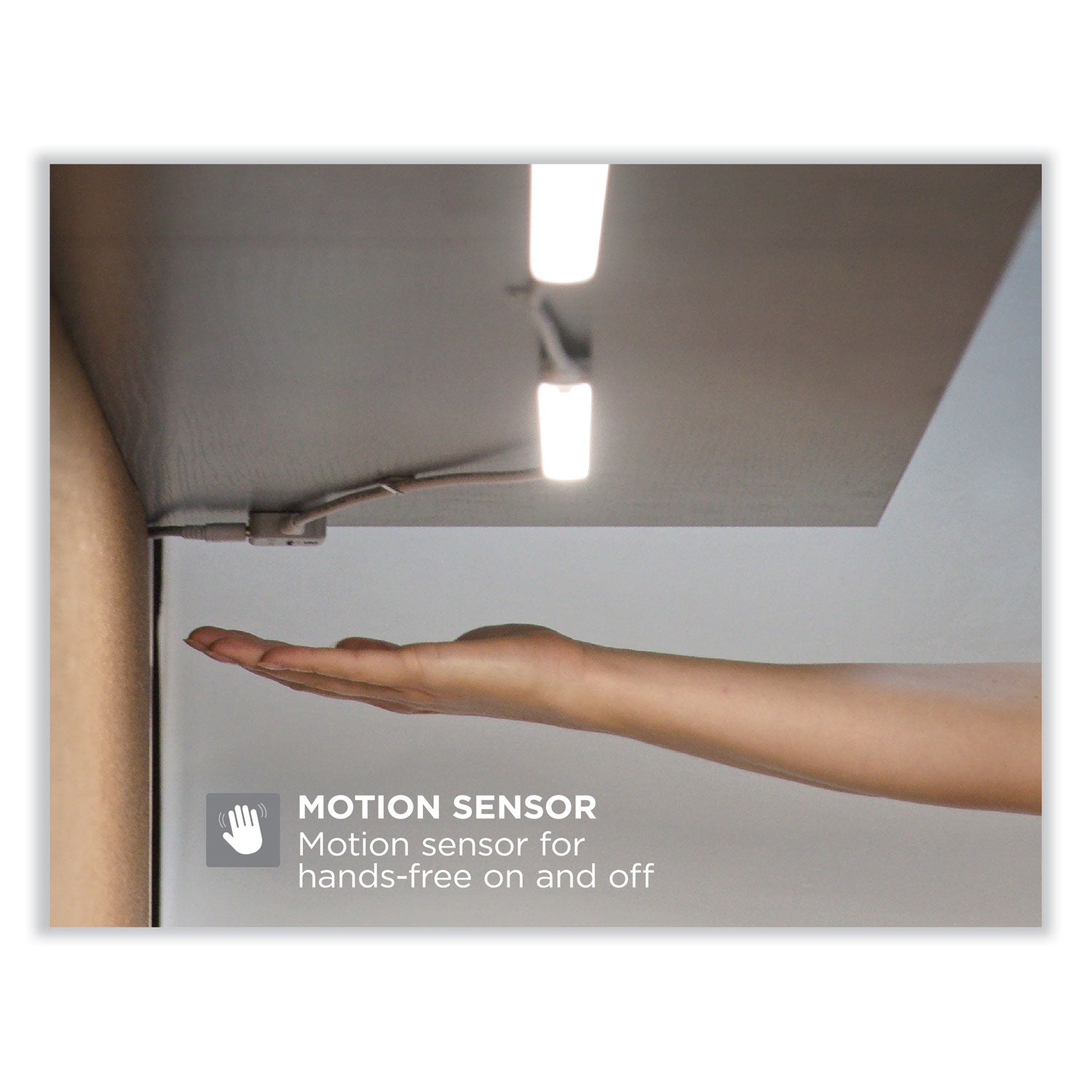 BLACK+DECKER LED Dimmable Under Counter Lighting with Motion Sensor and Magnetic Option Three-Bar Kit, 0.78w x 0.39h