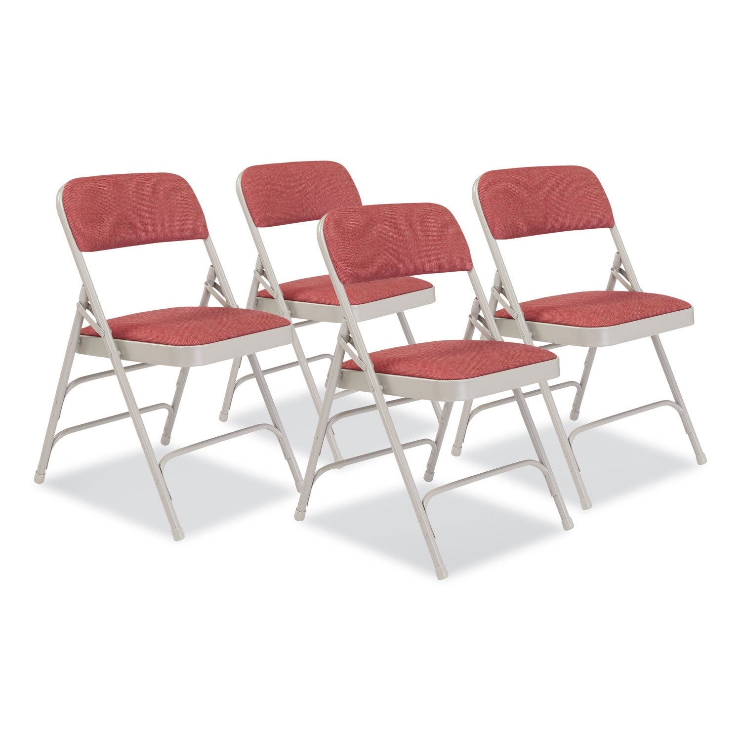 2300 Series Fabric Folding Chair | Cabernet, 4/Ctn