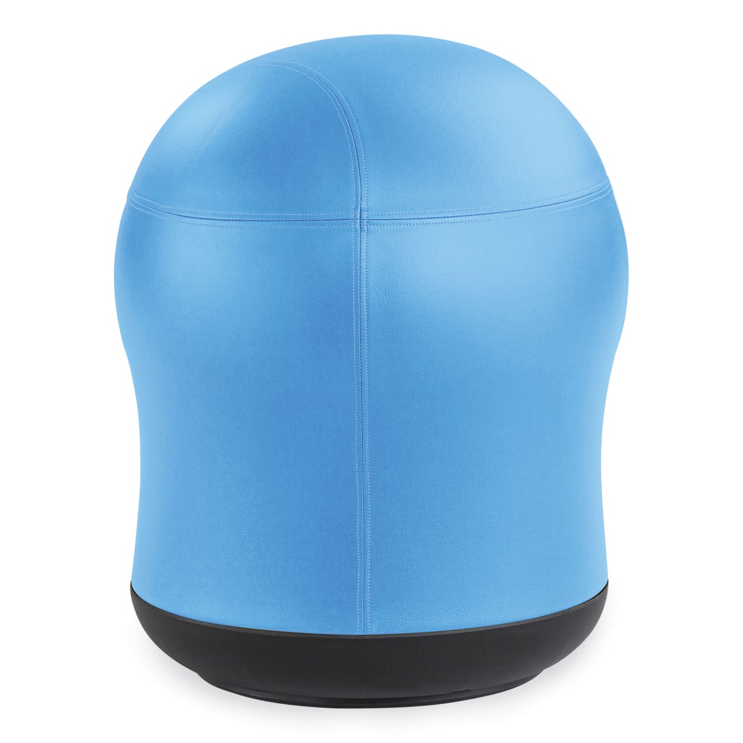 Safco® Zenergy Swivel Ball Chair, Backless, Supports Up to 250 lb, Baby Blue Vinyl