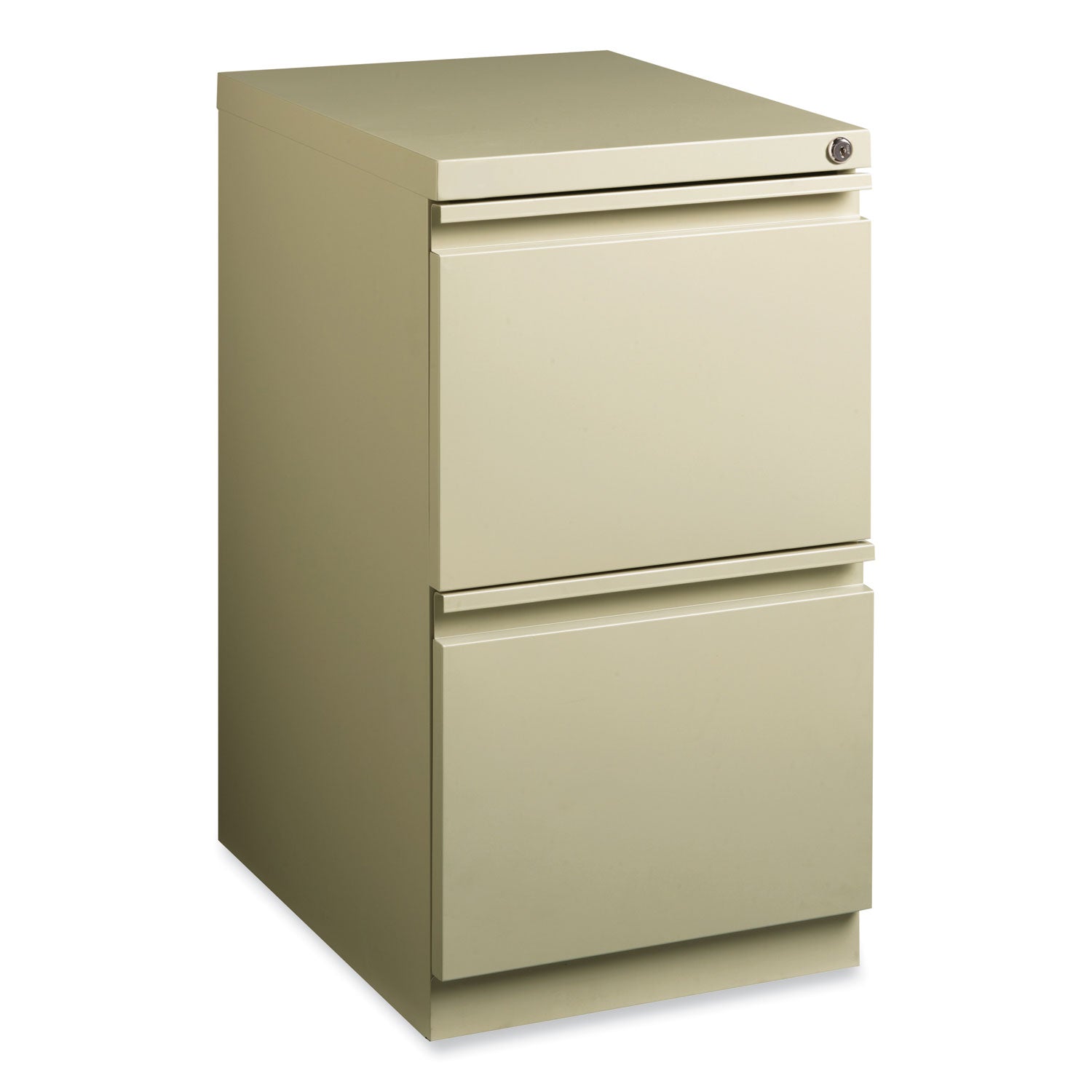 Mobile Pedestal File | Hirsh 2-Drawer, Putty