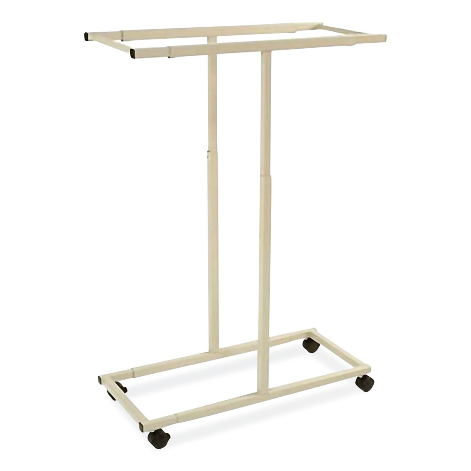 Safco® Mobile Vertical File, 12 Hanging Clamps, 39.25w x 16d x 52h, Tan
