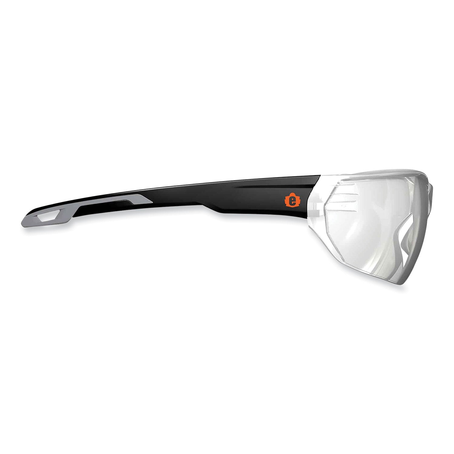 ergodyne® Skullerz Vali Frameless Safety Glasses, Black Nylon Impact Frame, Indoor/Outdoor Polycarbonate Lens