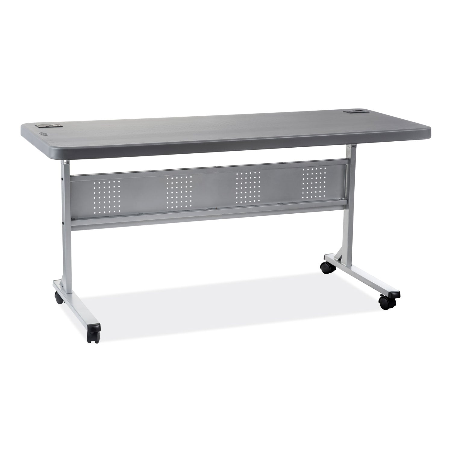 Flip-N-Store Training Table | 24x60, Charcoal