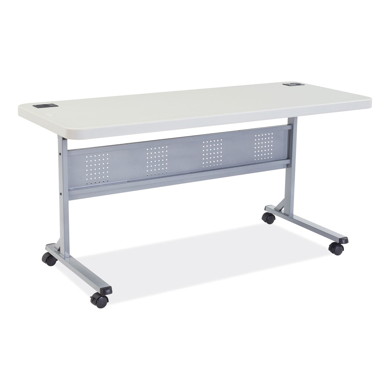 Flip-N-Store Training Table | 24x60, Gray