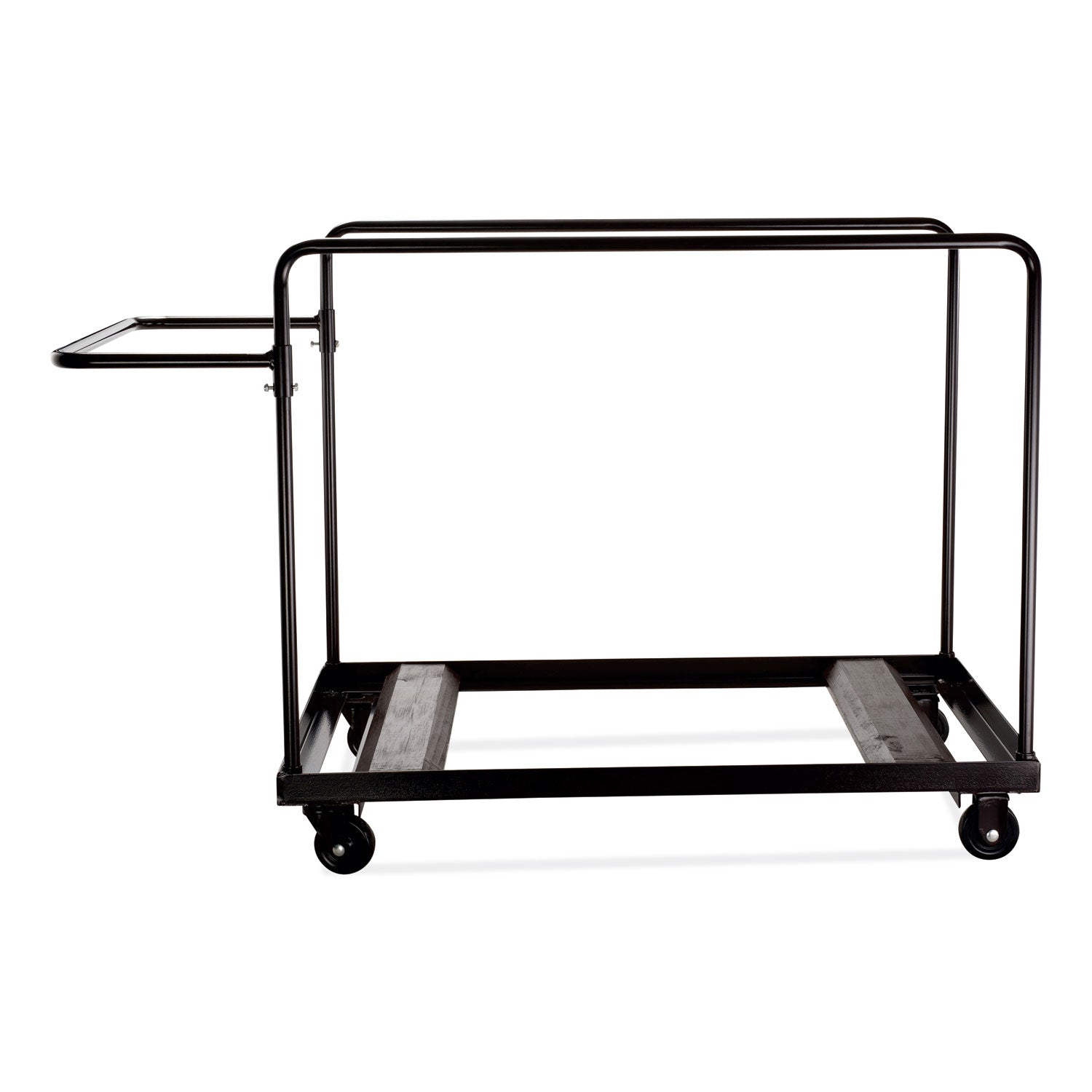 NPS® Folding Table Dolly for Round Tables, 660 lb Capacity, 40.5 x 28 x 61.5, Brown - Bloom Skins