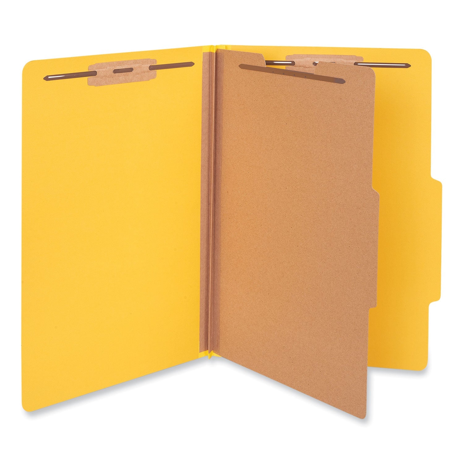 Bright Pressboard Classification Folders | Yellow