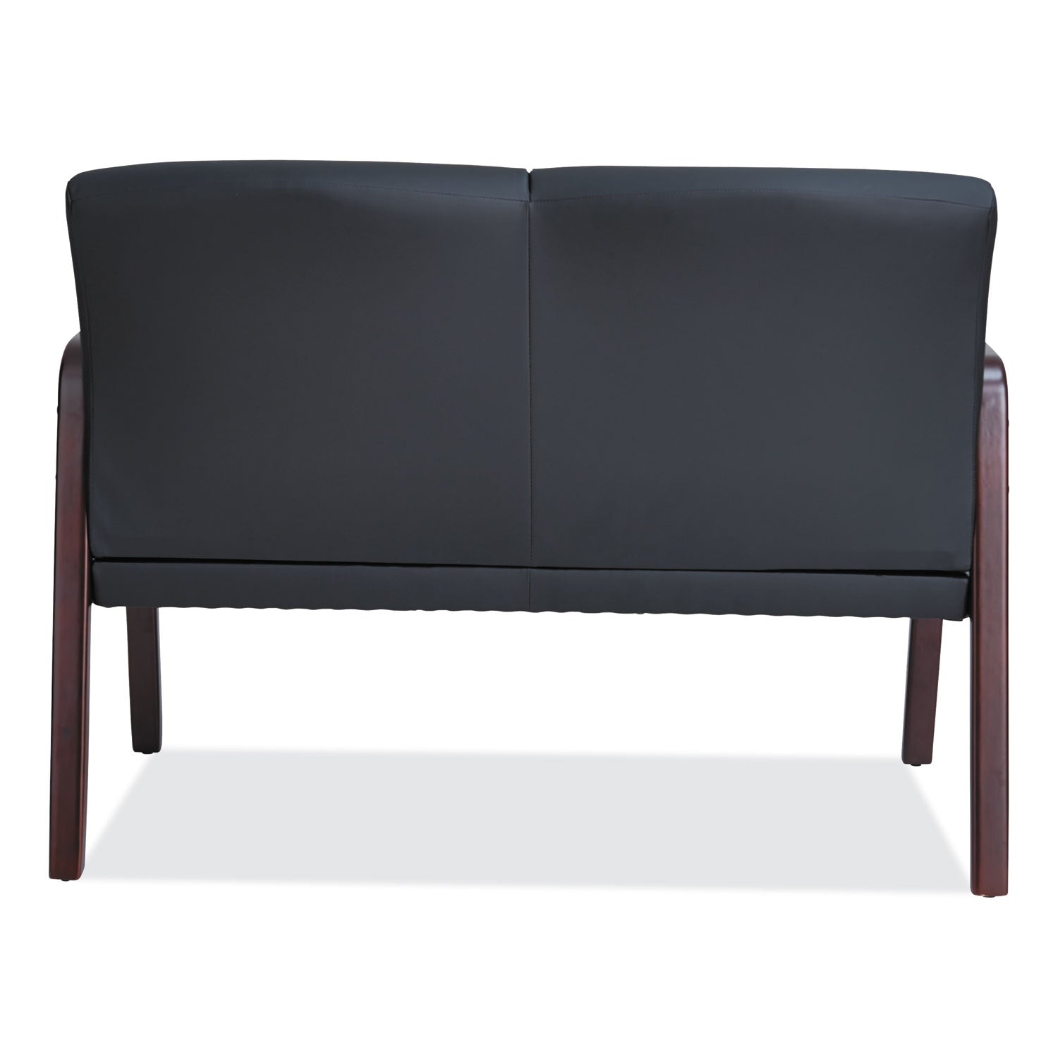 Alera® Alera Reception Lounge WL Series Loveseat, 44.88" x 26.13" x 33", Black