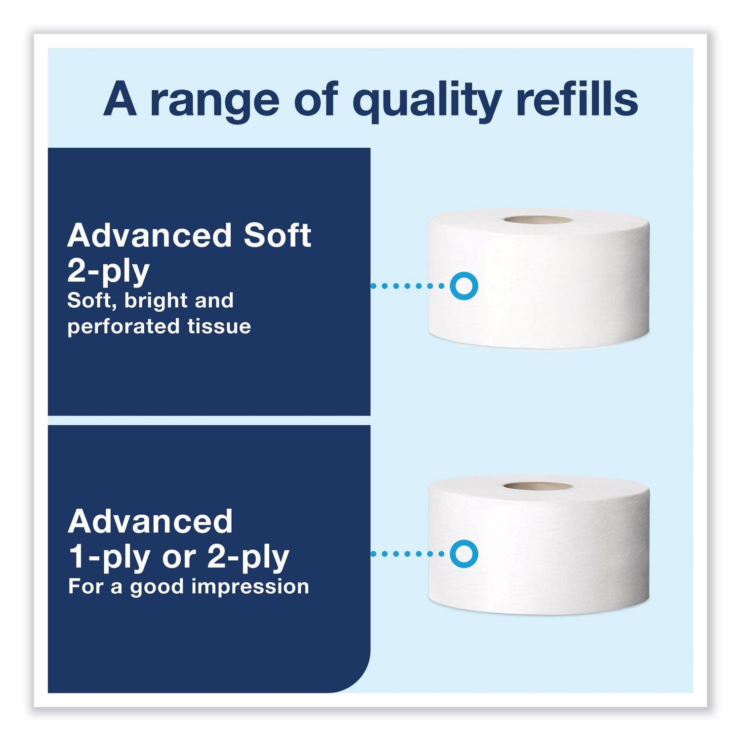 Tork® Elevation Bath Tissue Mini-Jumbo Roll Twin Dispenser, 17 x 5.69 x 10.13, Black