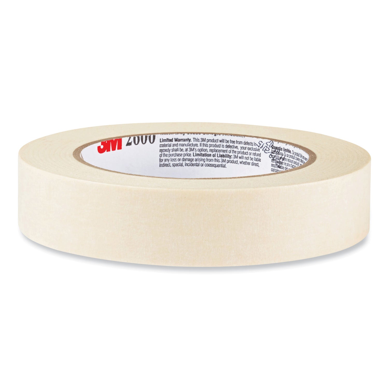 Highland™ Economy Masking Tape, 3" Core, 0.7" X 60.1 Yds, Tan